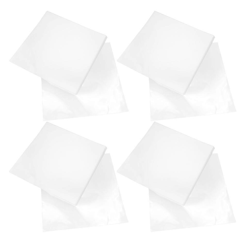 Clear Vinyl Record Outer Covers with Self Adhesive for 240Pcs