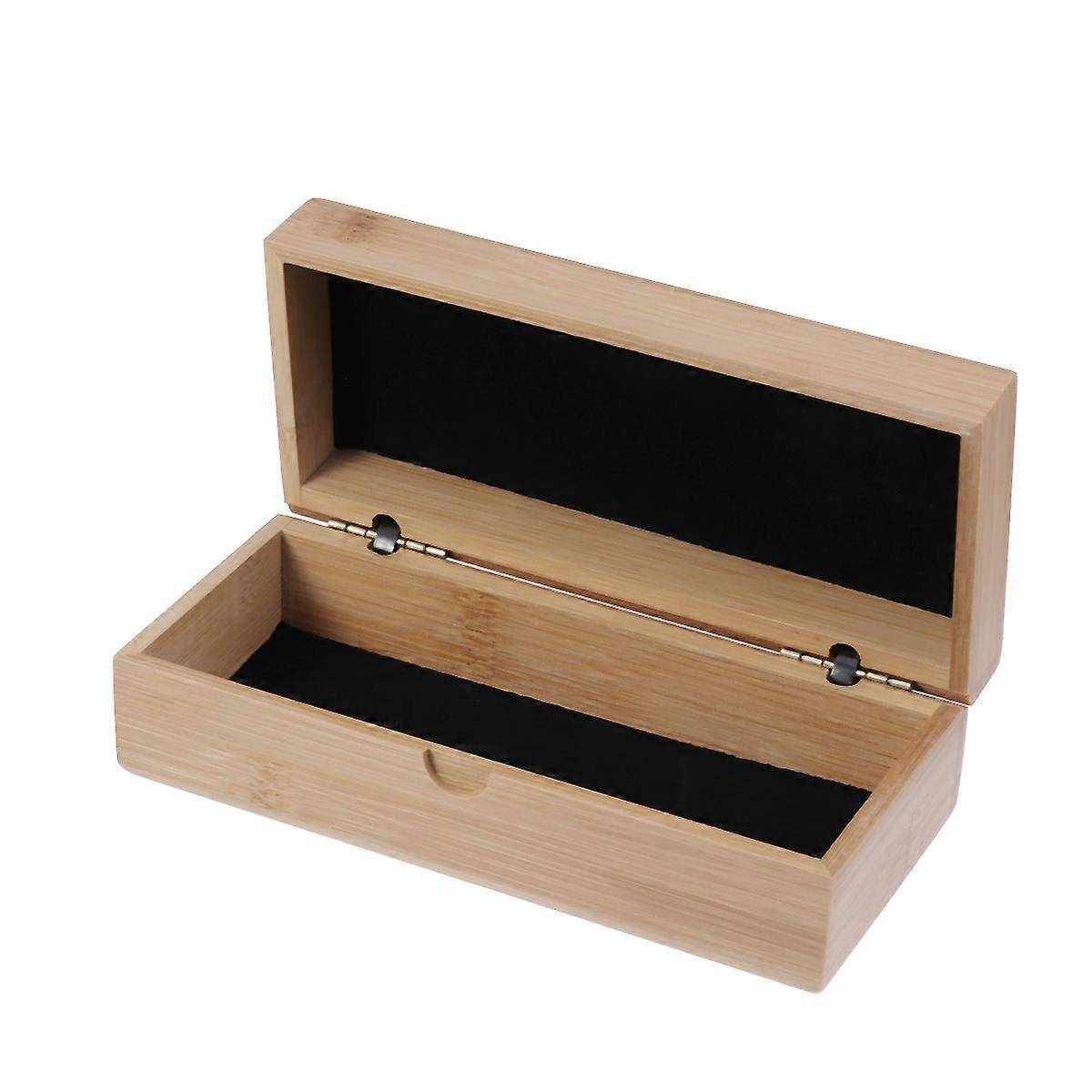 Sunglasses Organizer Bamboo Spring Type Glasses Box for Glasses Use 3Pcs