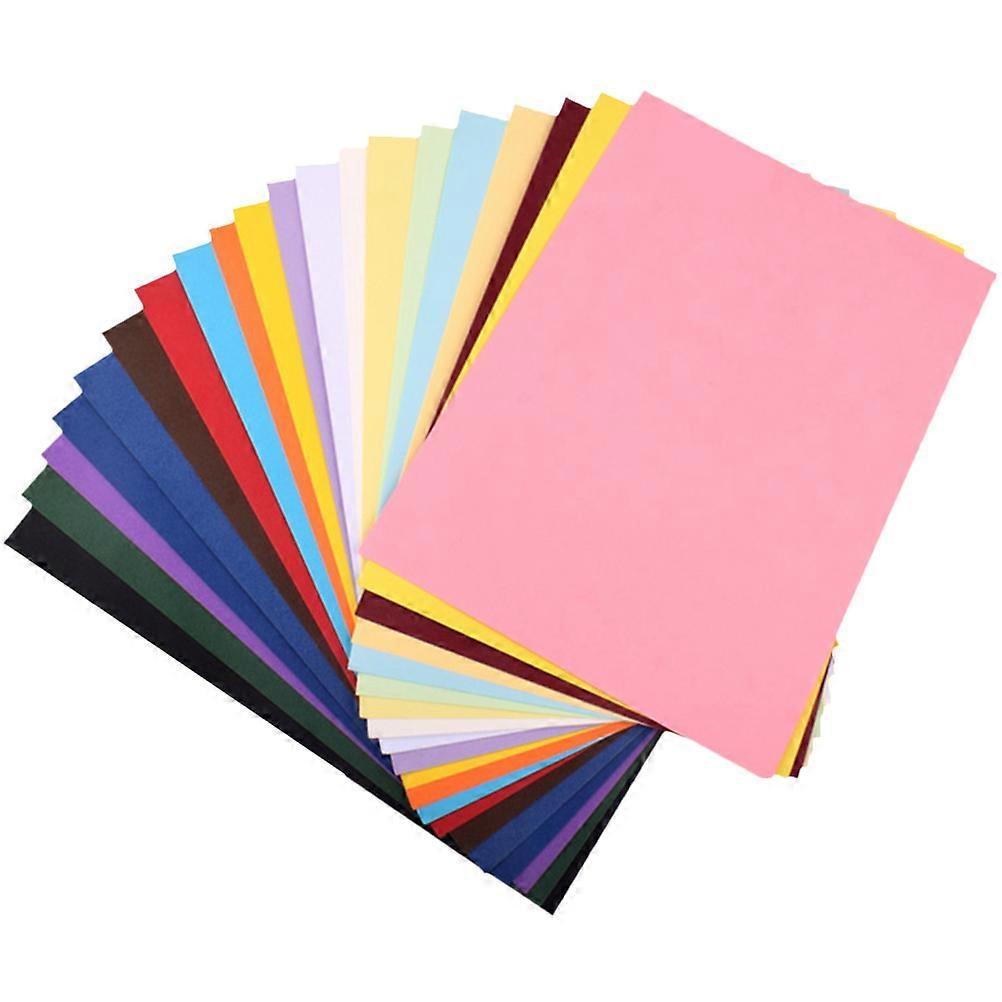 Cardboard for Drawing Use 50Pcs A4 Colorful Thickened Paper Assorted Colors