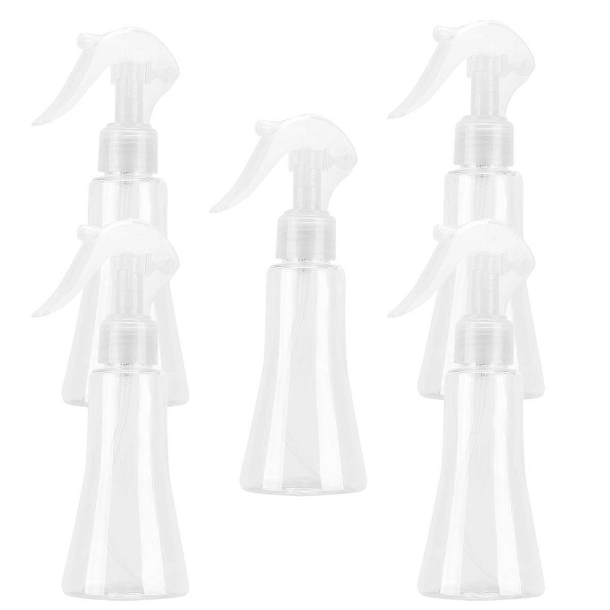 Transparent Plastic Spray Bottle with Fine Mist Sprayer 15Pcs Pack