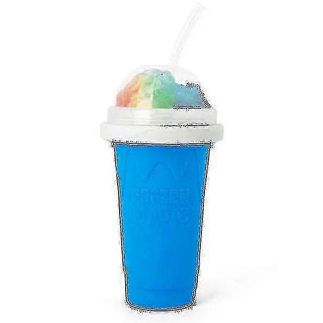 350ml Quick Frozen Smoothie Cup Environmentally Friendly Double Layer Silicone Slush Ice Cream Cup