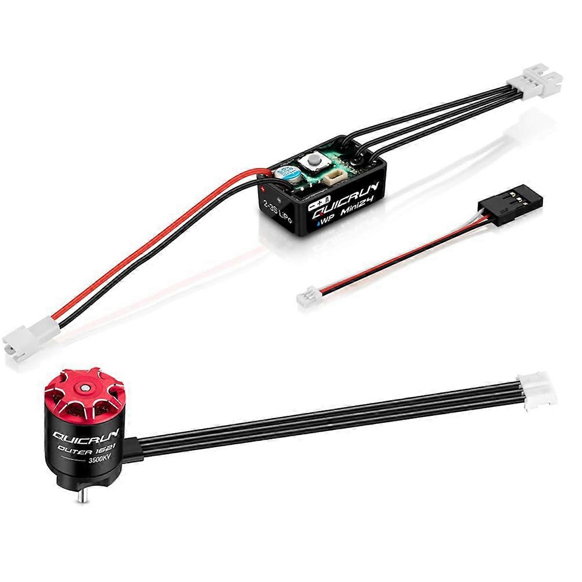  Mini24 25A ESC, 1621 3500KV Brushless Motor Combo