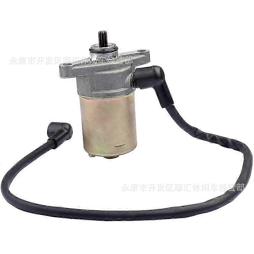 Applicable to scooters GY6 50 80cc starter motor starting motor 10 teeth Tao tao Jonway Sunl~00912