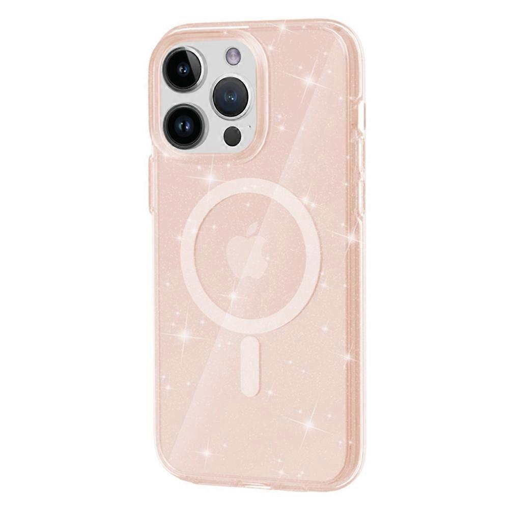 Coque iPhone 13 Pro compatible avec MagSafe Glitter Powder PC TPU