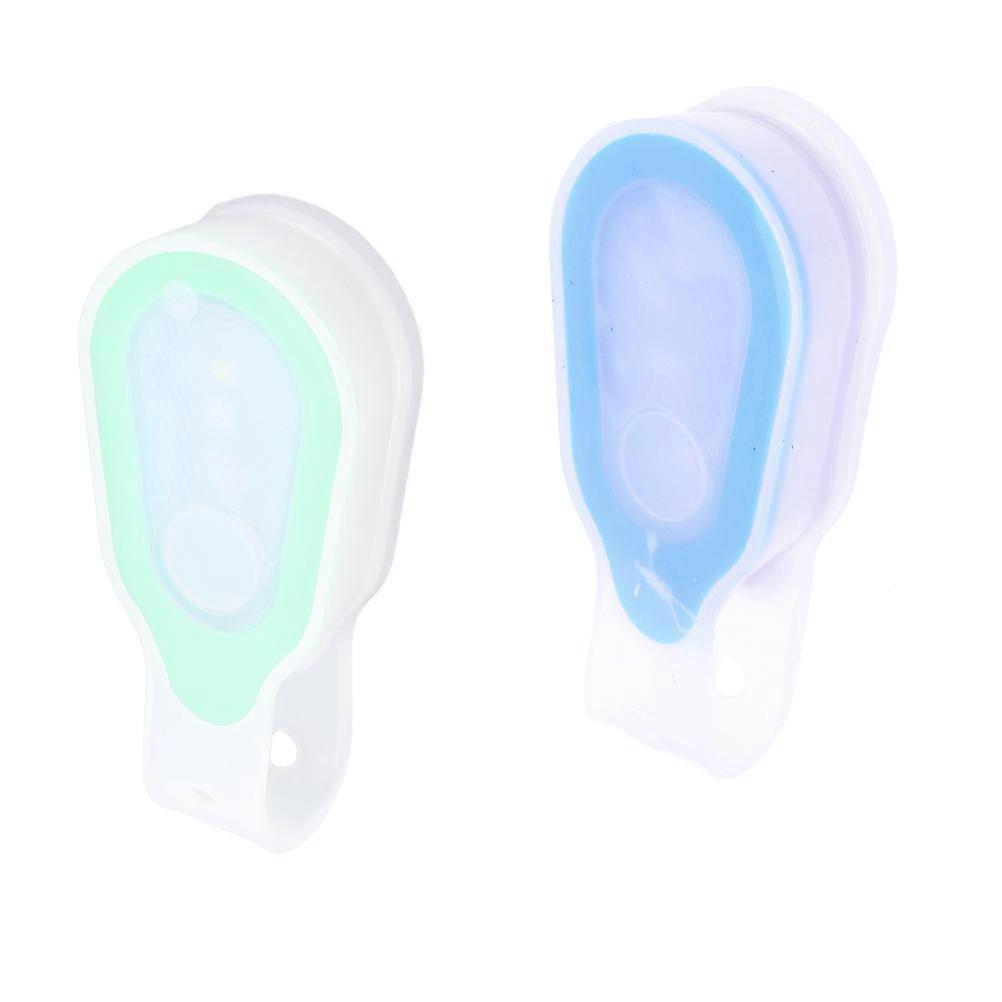 Night Running Gear Red 8x3.2 Cm Silicone Material 2Pcs