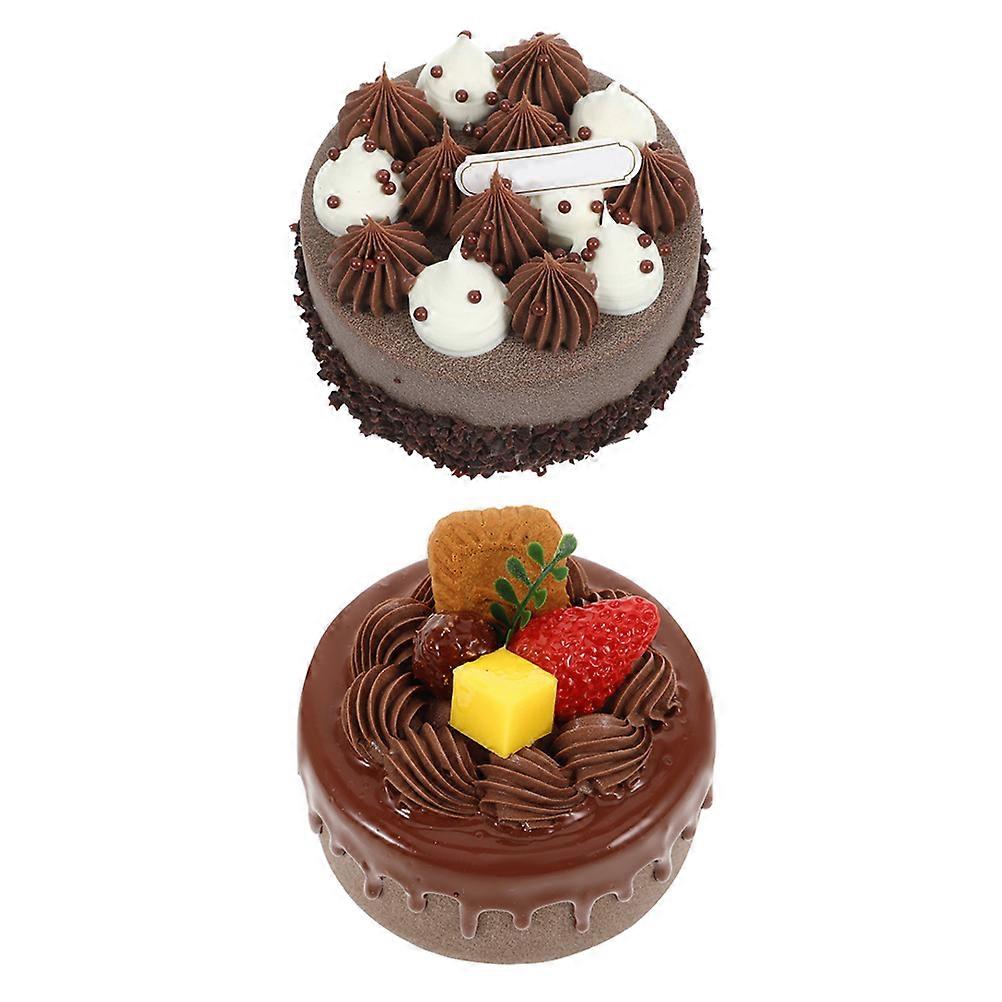 Simulation Cake for Decoration 6Pcs Artificial Cake Model for Display