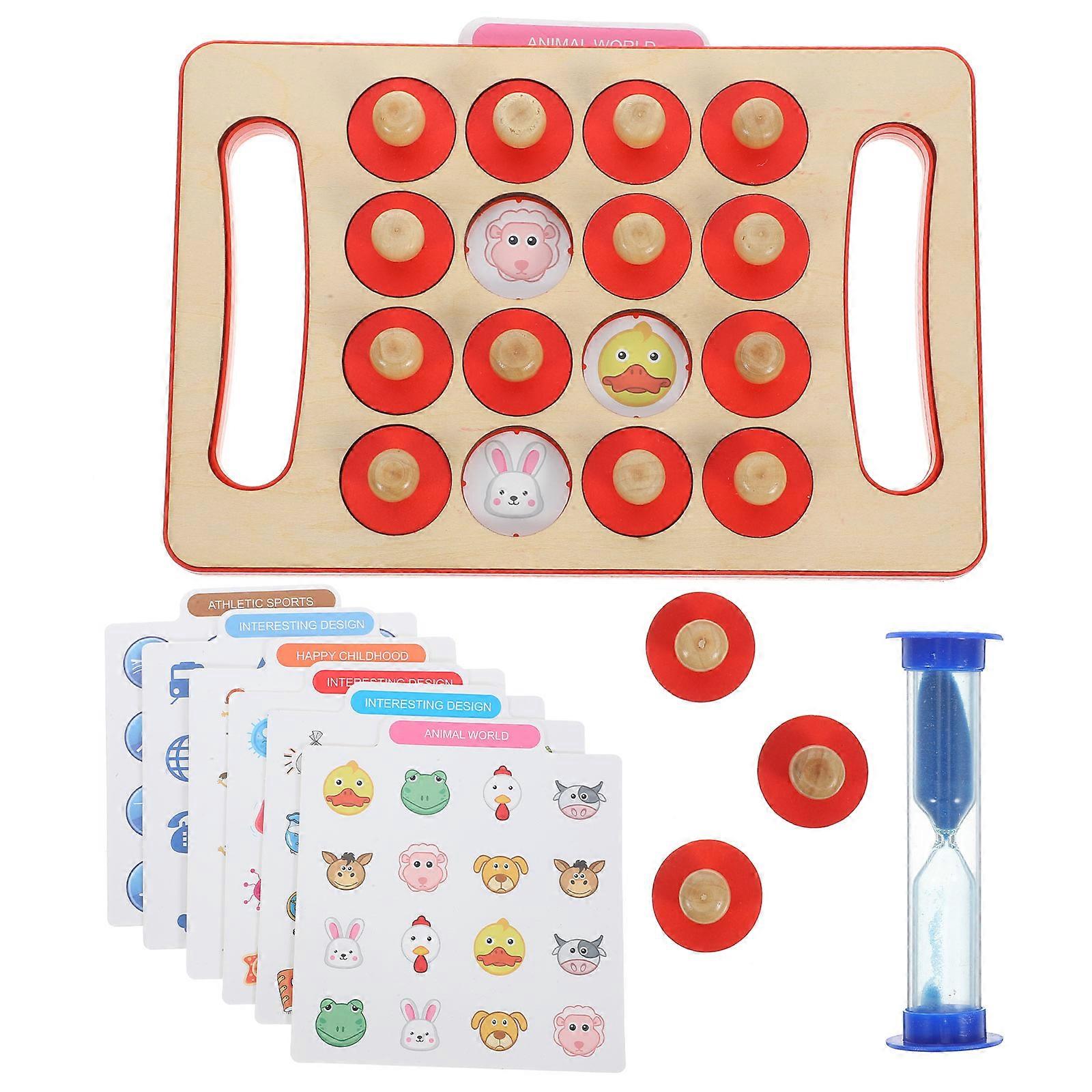 Kids Learning Toys Memory Card Game Fostering Imagination Development And Hand-Eye Coordination 1 Set