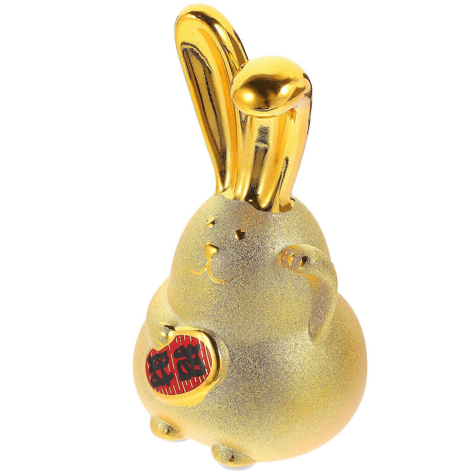 Rabbit Piggy Bank for Coin Saving 5Pcs Decorative Jar