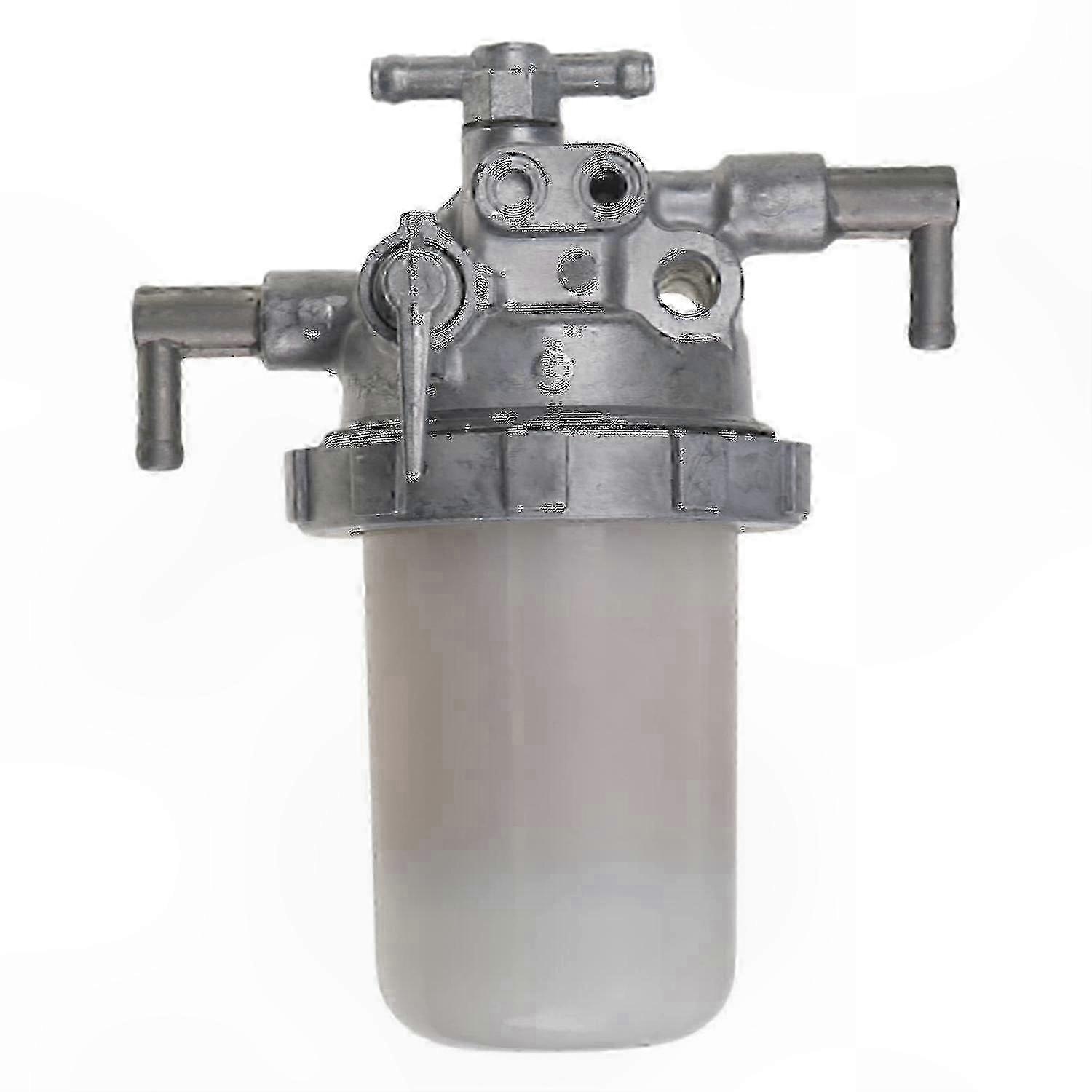 Diesel Engine Fuel Filter with 4 Tubes Compatible with Yanmar and Komatsu Engines Replacement Part 129100-55621
