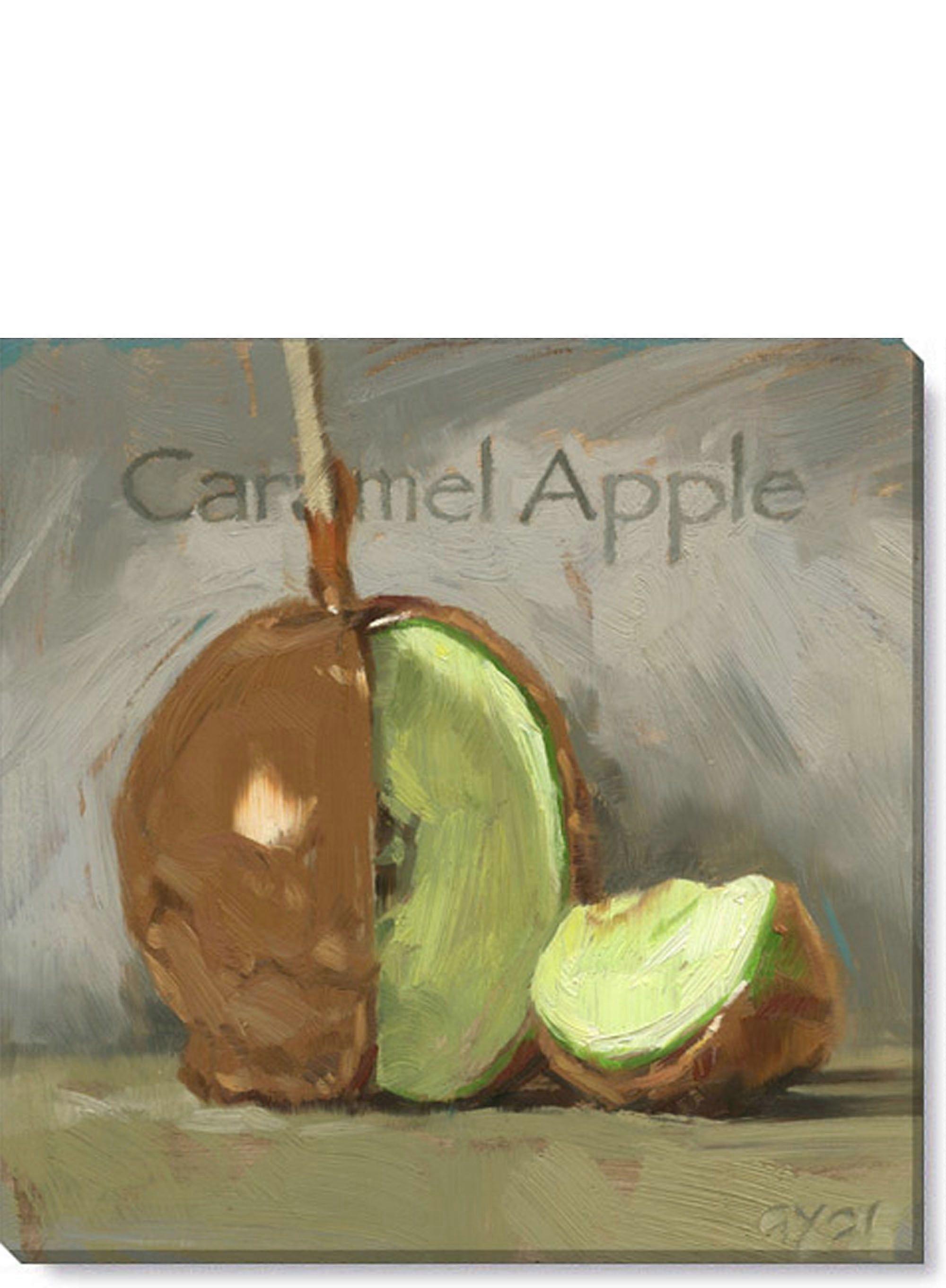 Caramel Apple Canvas, Museum Quality Giclee Print-yezhibbb907