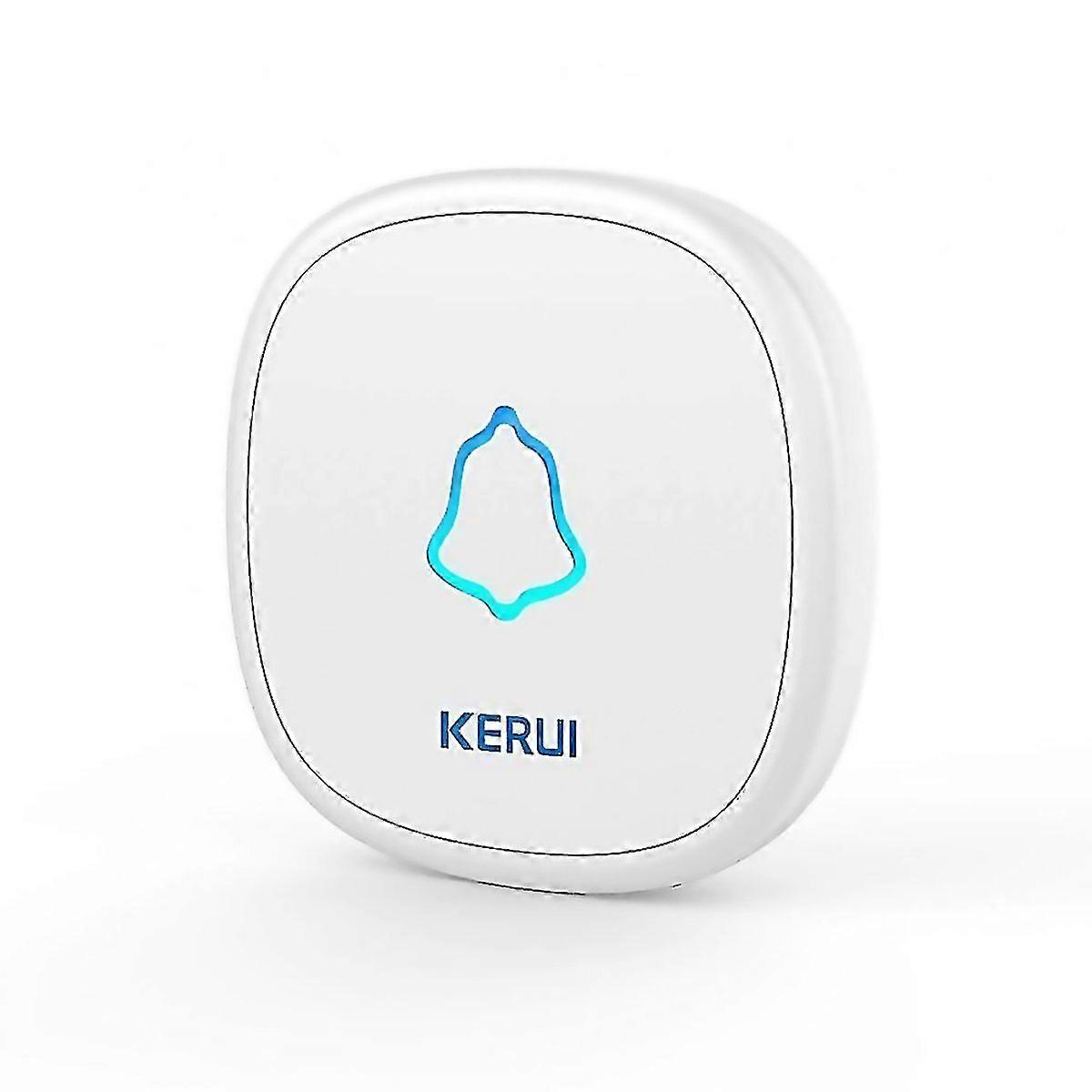 For New Kerui 433m Frequency Outdoor Wireless Doorbell F52 Single Button Elderly Pager Suitable For
