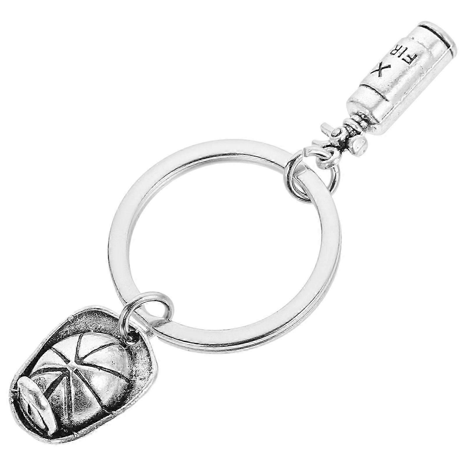 Fire Keychain Wallet Chain Backpack Pendant Wallet Key Chain Decor Key Accessory