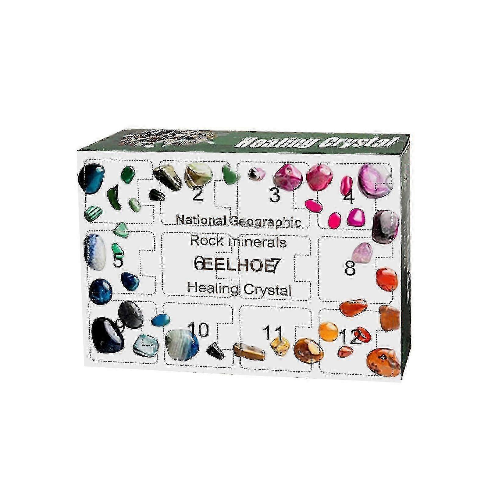 Αστείο μετάλλευμα τυφλό κουτί 12 πλέγμα Χριστούγεννα Pro Ημερολόγιο Ore