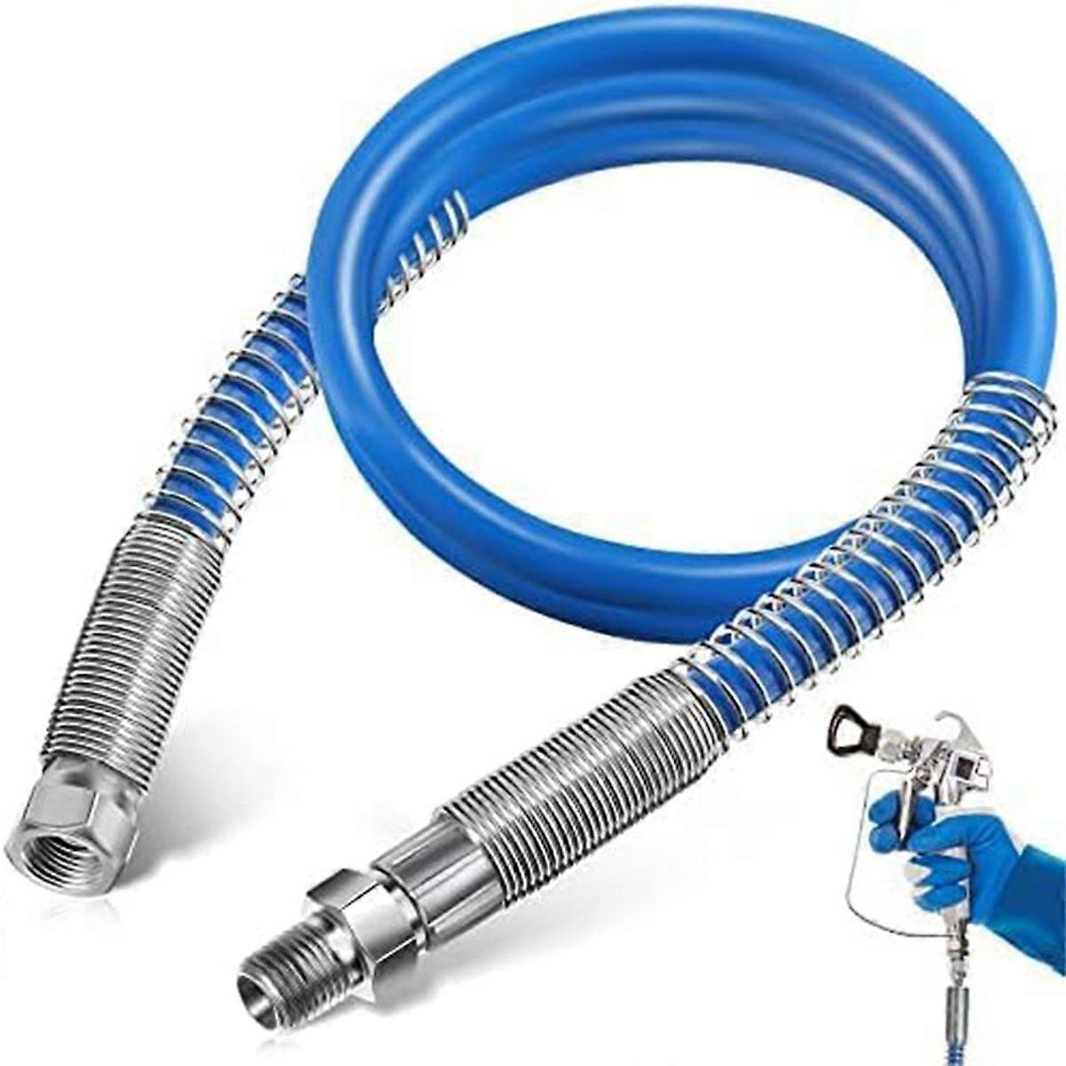 4ft Airless Paint SprayExtension Hose 3000 PSI Flexible Extended