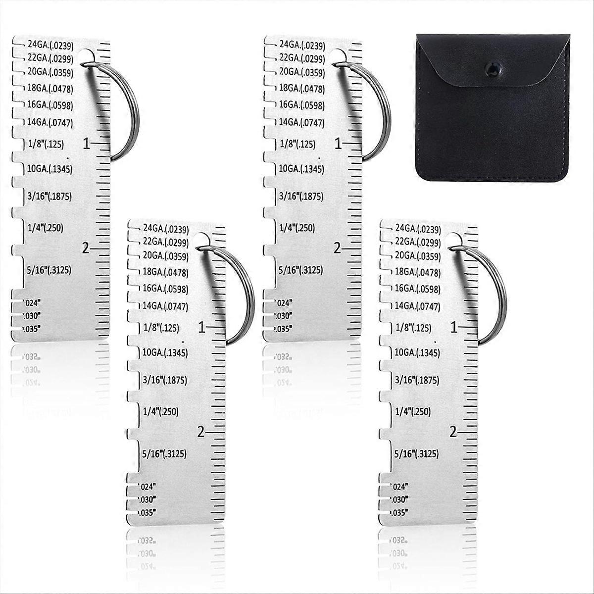 Shingle Gauge Welding Tools Wire/Metal Sheet Thickness Gauge