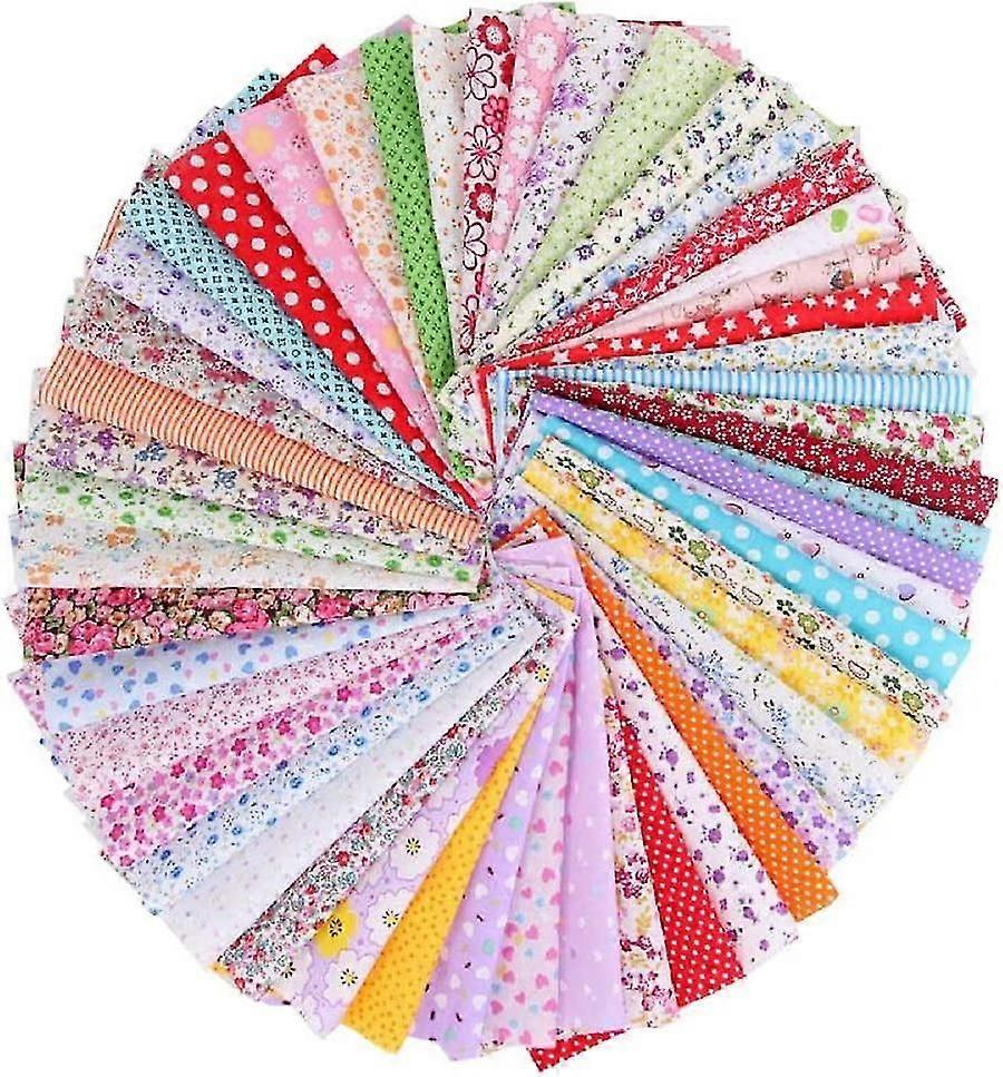 50 κομμάτια βαμβακερό ύφασμα συσκευάζει patchwork υφάσματα 100% βαμβακερό ύφασμα Diy χειροποίητο ράψιμο Quiltin