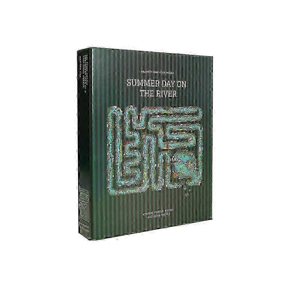 Edge Piece Puzzle Game, Unique River - Themed Puzzle