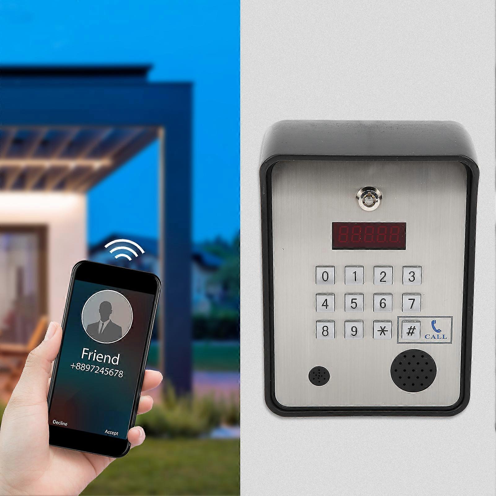 3G GSM Wireless Access Control Intercom Remote EU Waterproof