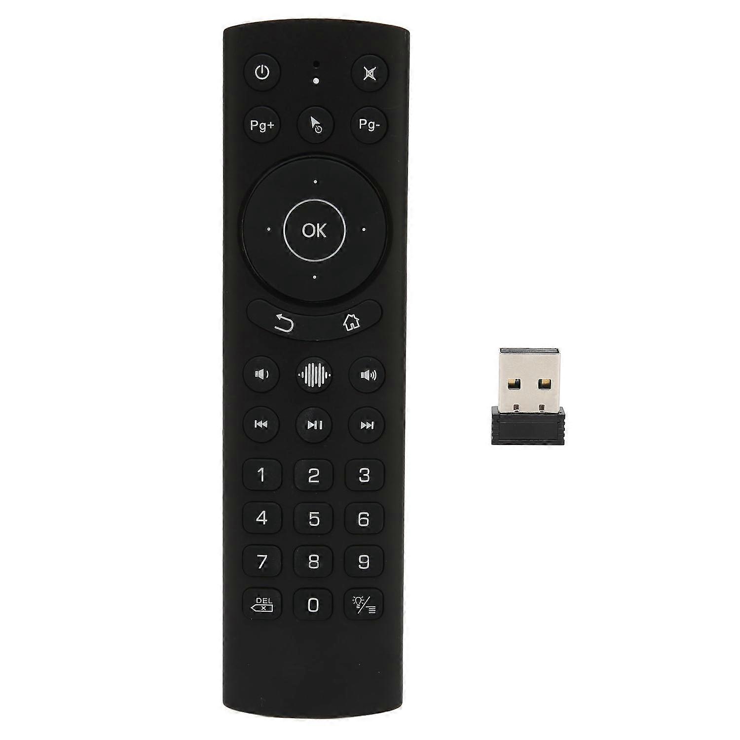 Bluetooth Remote Control Voice IR Learning Backlight Wireless Mouse Remote for TV Box Projector Comp