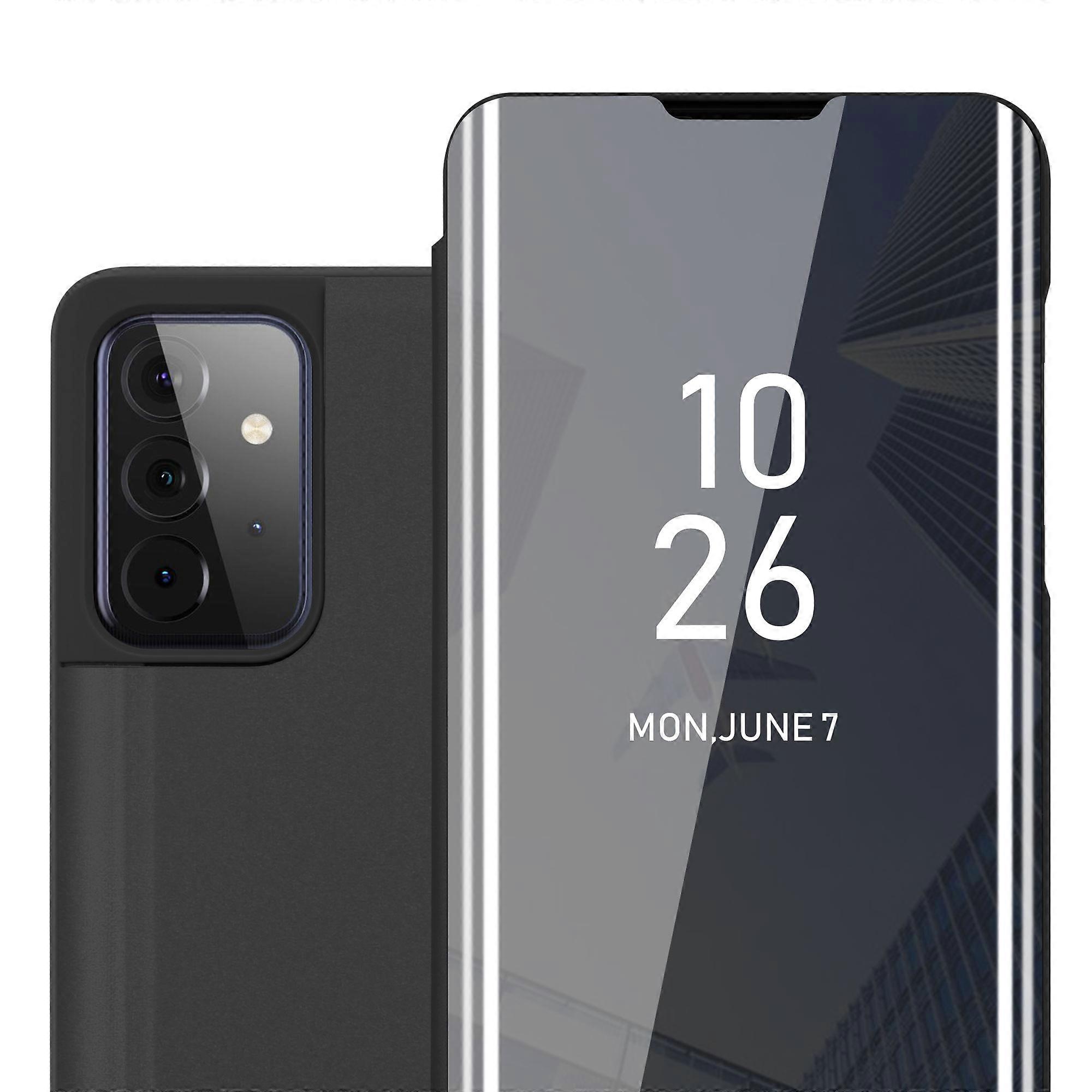 Samsung Galaxy A72 4G / 5Gケース保護ケース-ミラー付きSmartviewデザイン