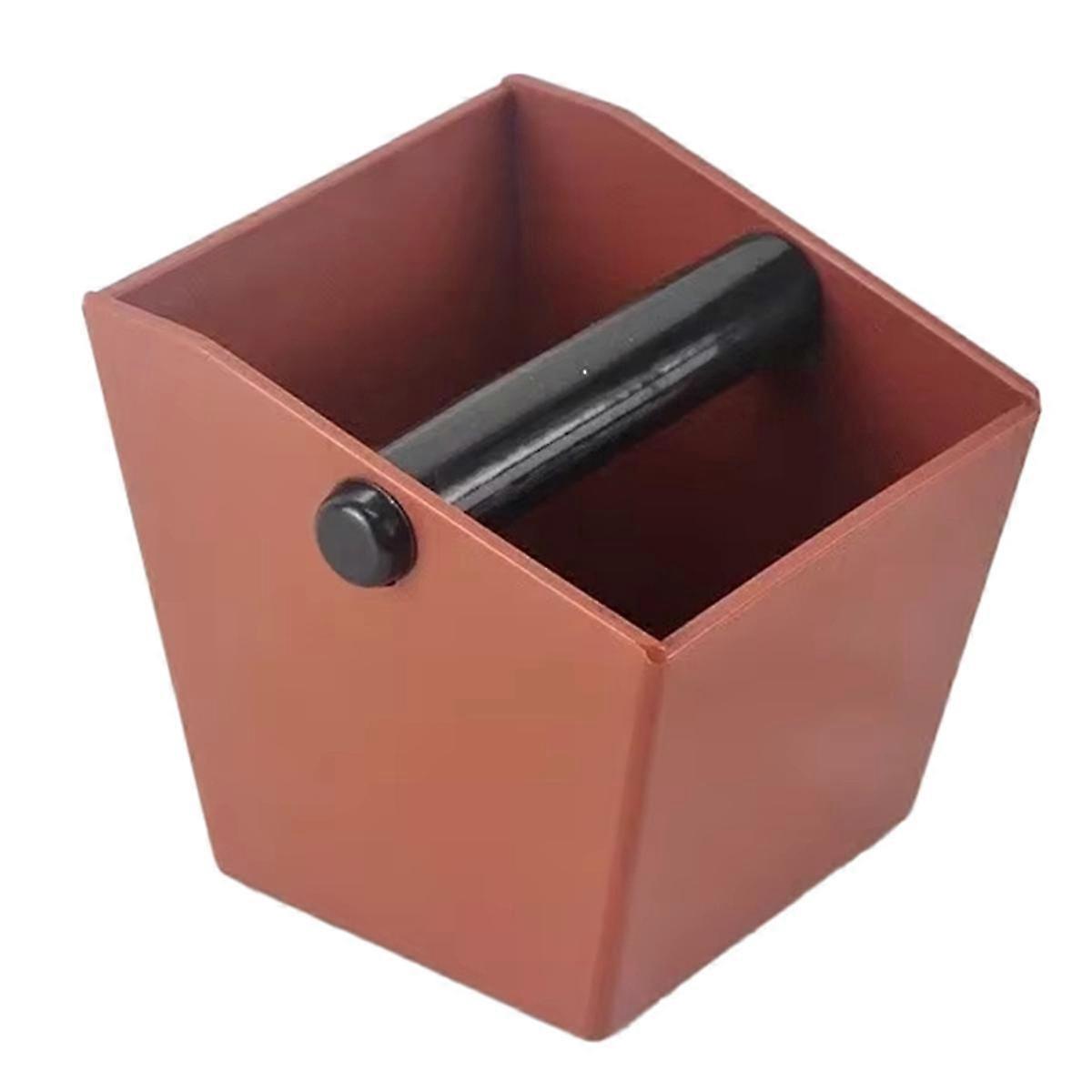 Espresso knock box 800ml with removable bar for coffee enthusiasts