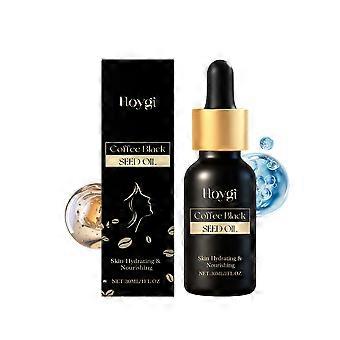 30ml Coffee Black Seed Oil: Gentle moisturizing and hydrating essential oil for nourishing and smoothing skin. Ideal for regular skincare.