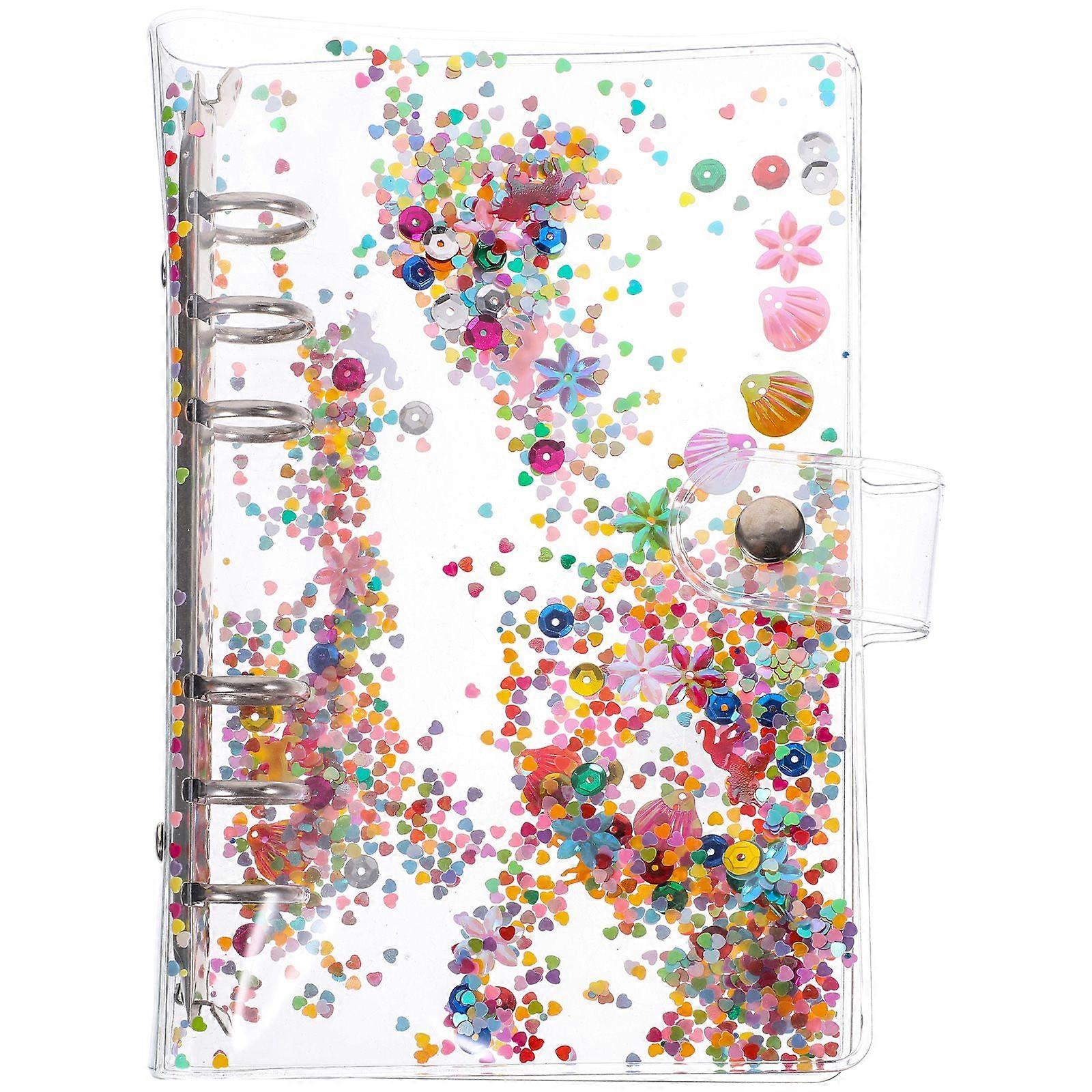 Glitter Binder Notebook Shell Scrapbook Shell Loose-leaf Notebook Shell Office Accessory