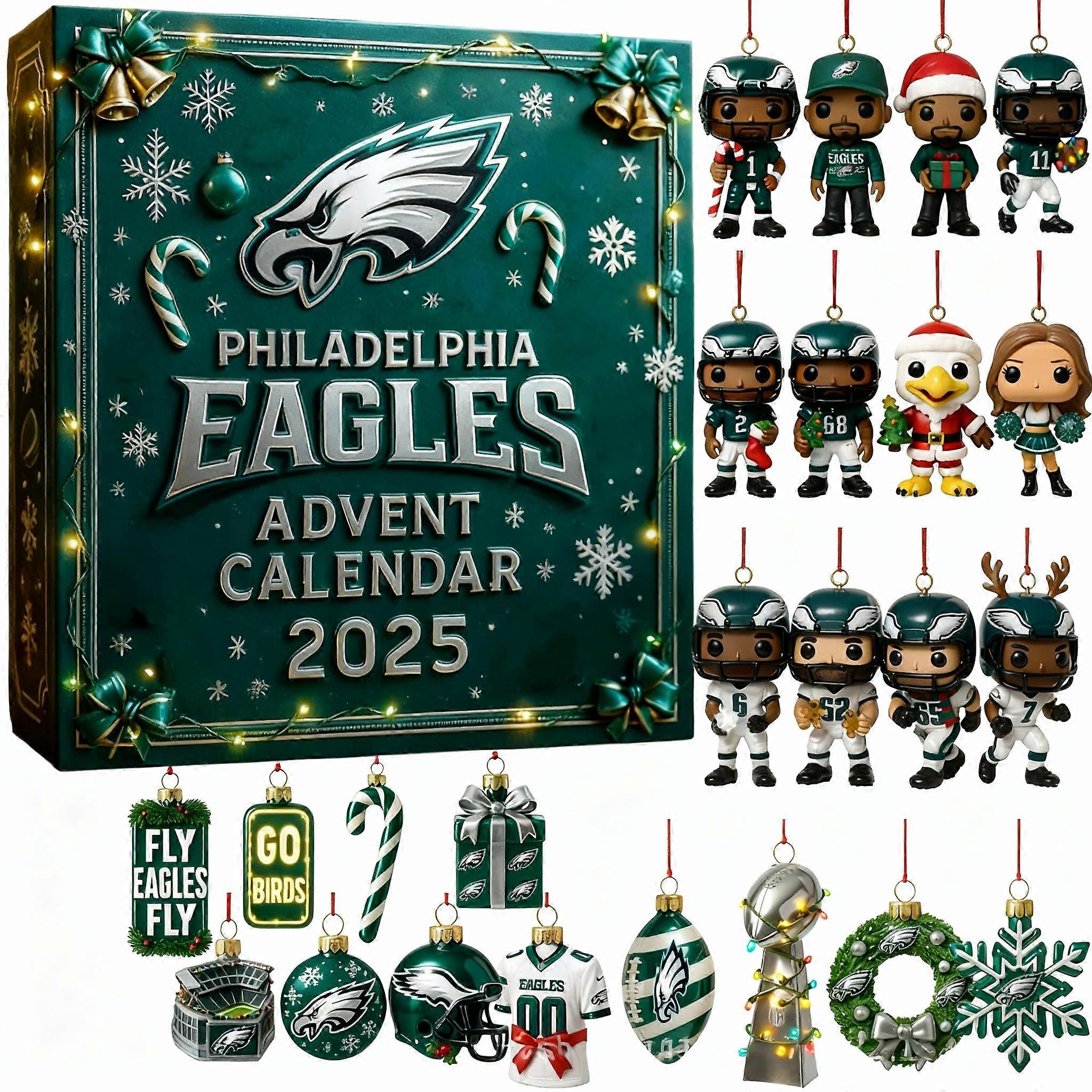 Perfect Christmas Cat Lovers Advent Calendar Blind Box Acrylic Tree Decoration