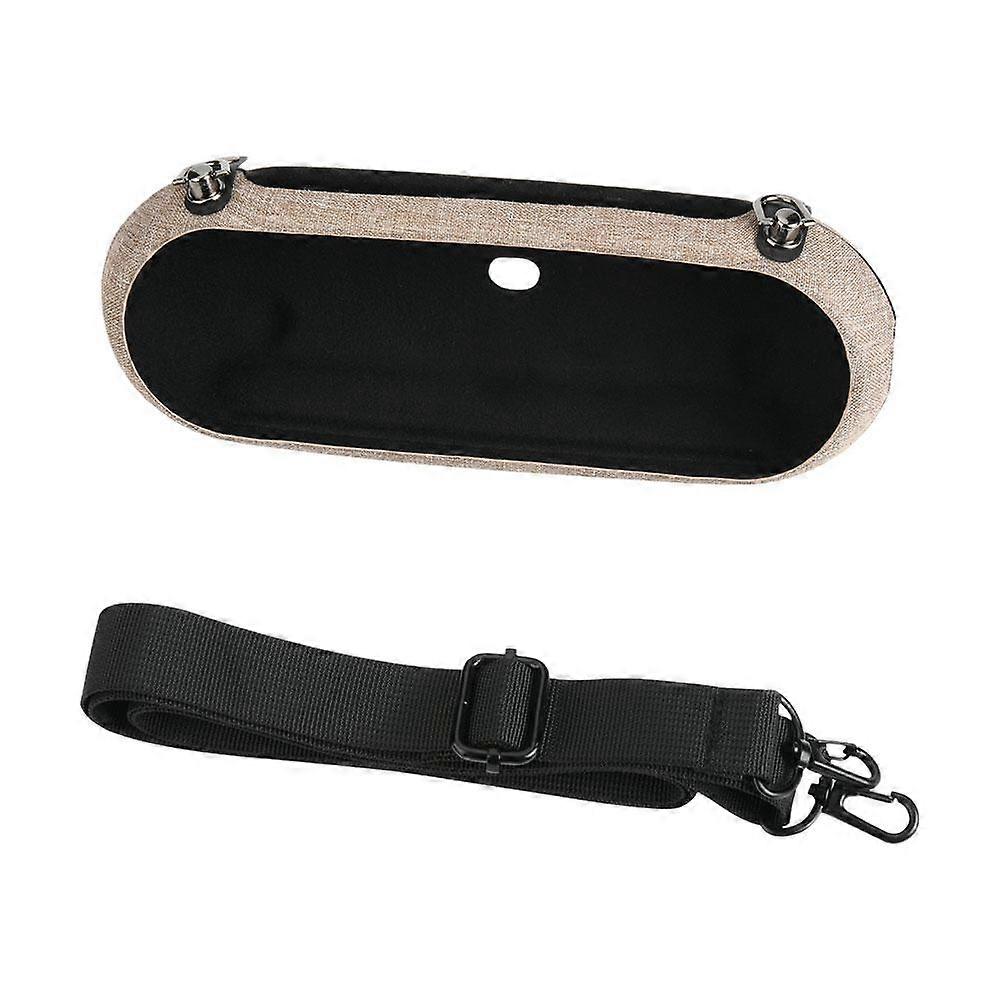 Speaker Case with Adjustable Shoulder Strap Protective EVA Messenger Bag for Portable Audio Device