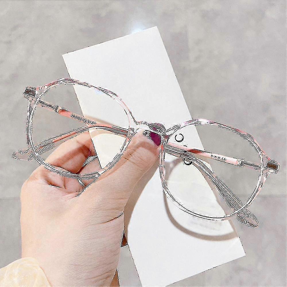 Blue Light Filtering Glasses with Anti-Eye Strain Frames - Modern Style Spectacles for Comfort Vision