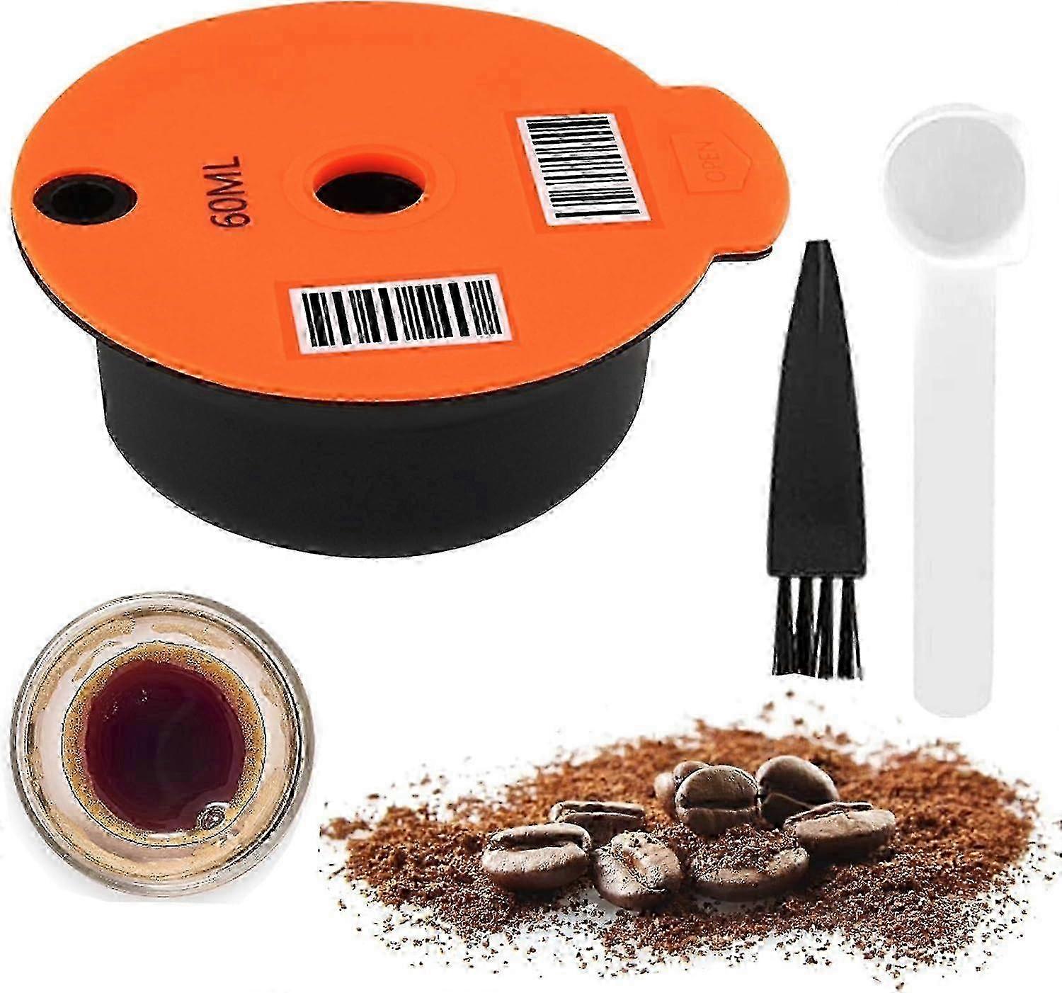 Coffee pods, reusable coffee filter, refillable coffee capsules for Bosch-s Compatible with Tassimo machines