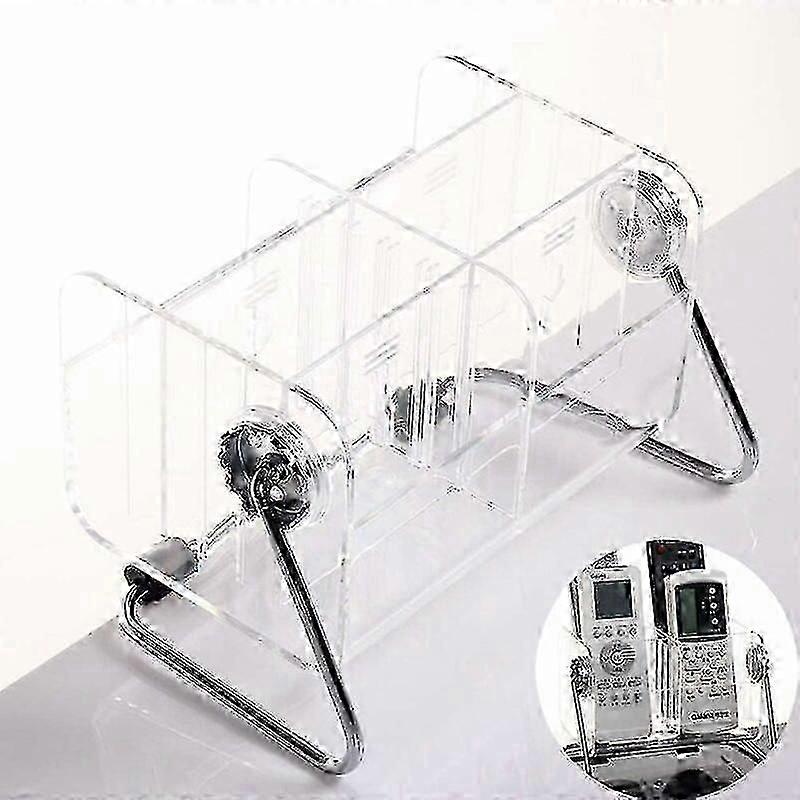 Acrylic Remote Control Holder, Remote Control Holder for Maximum 6 Remote Controls