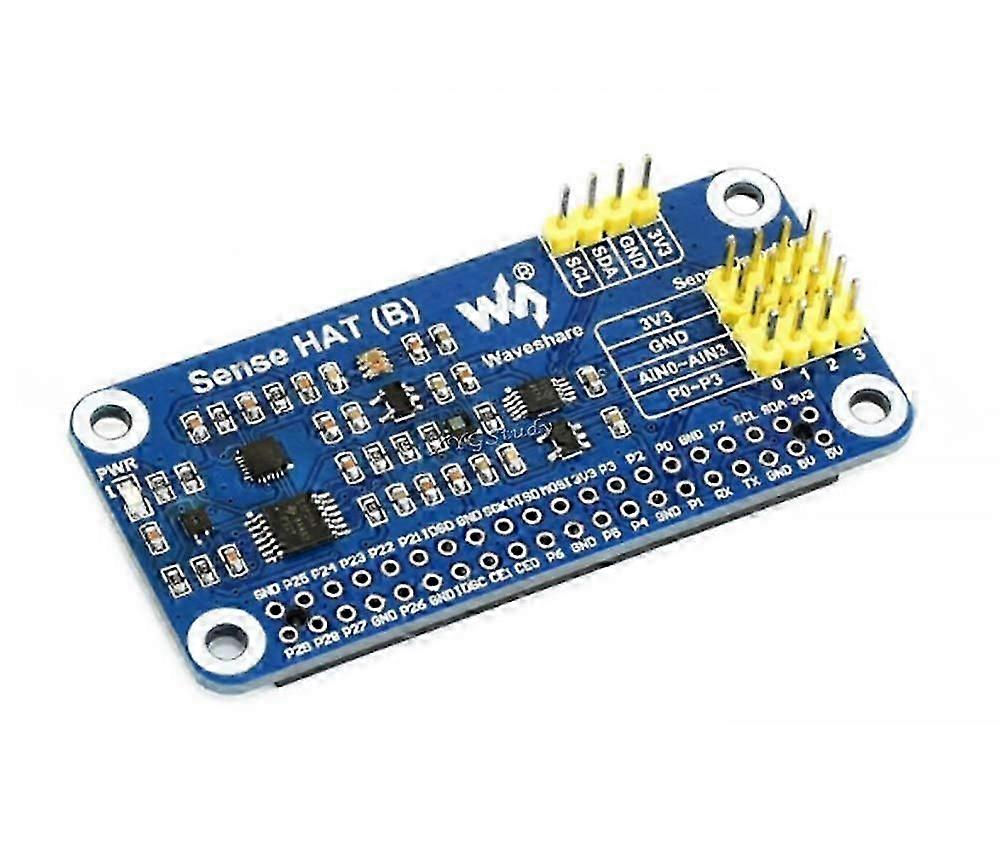 Sense HAT (B) I2C Interface Onboard Multi Powerful Sensors for Raspberry Pi Series Boards
