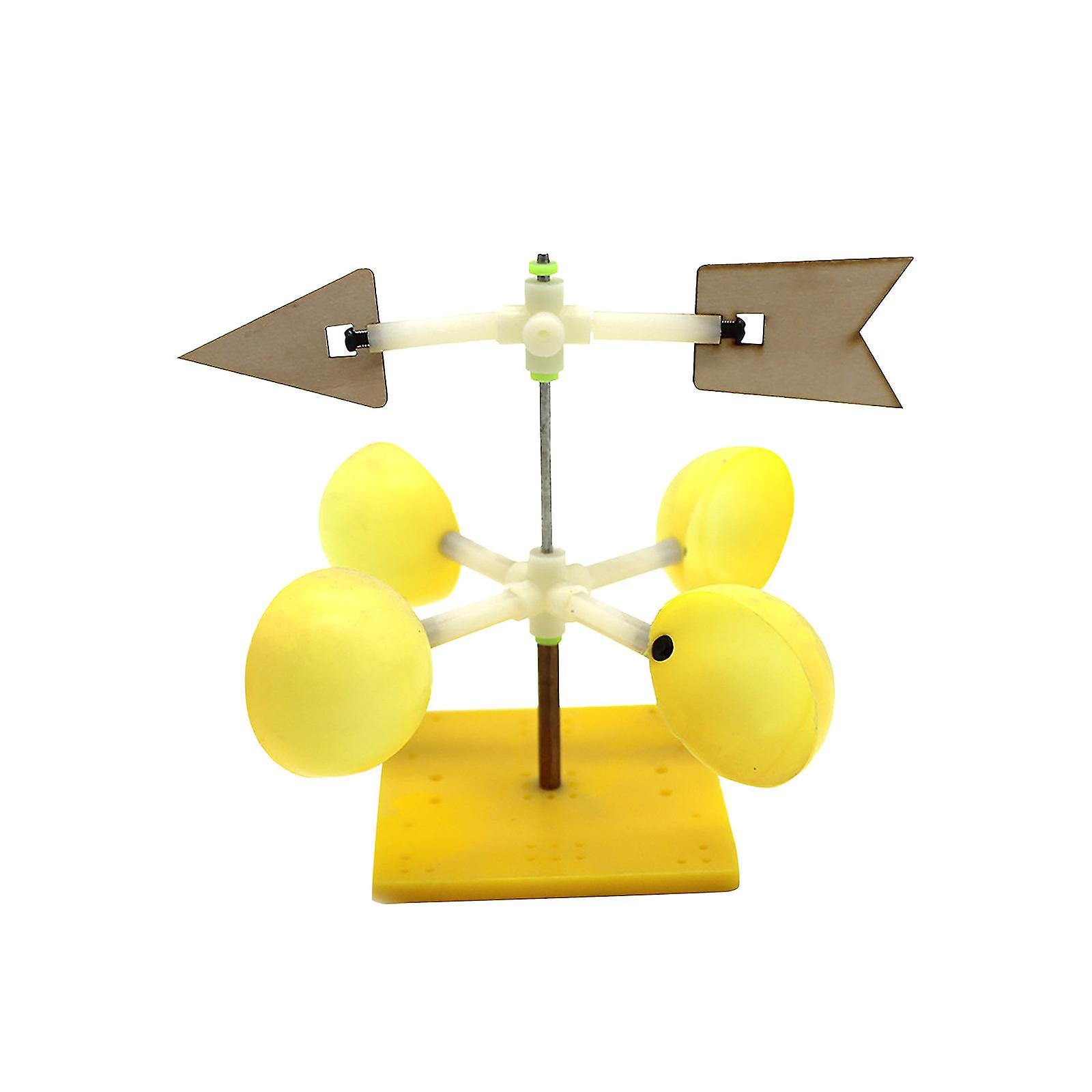 Scientific Experiment Material Package Kids Diy Wind Vane Model Kit