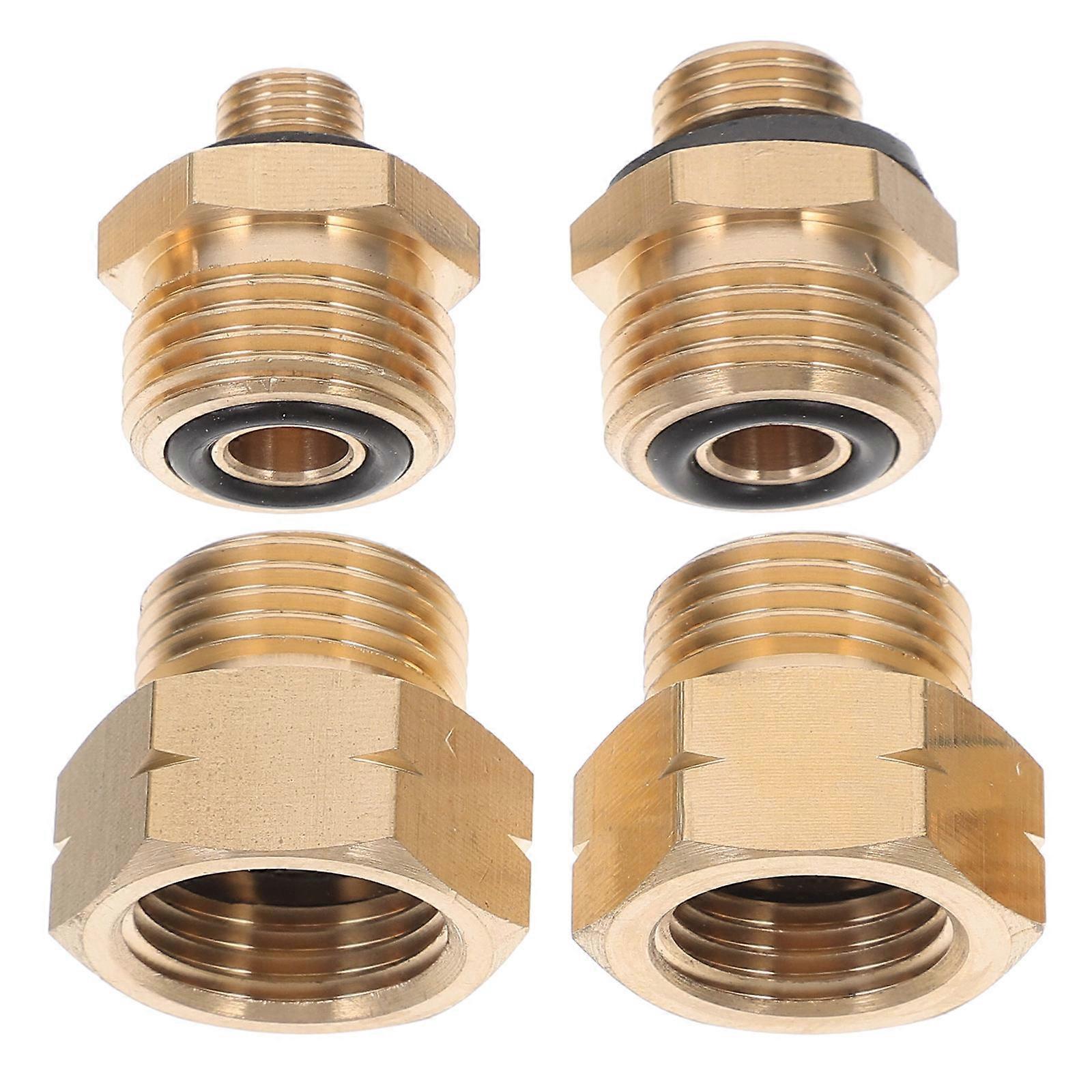 Gas Bottle Adapter for Gas Tank Professional Adapter 4Pcs Set