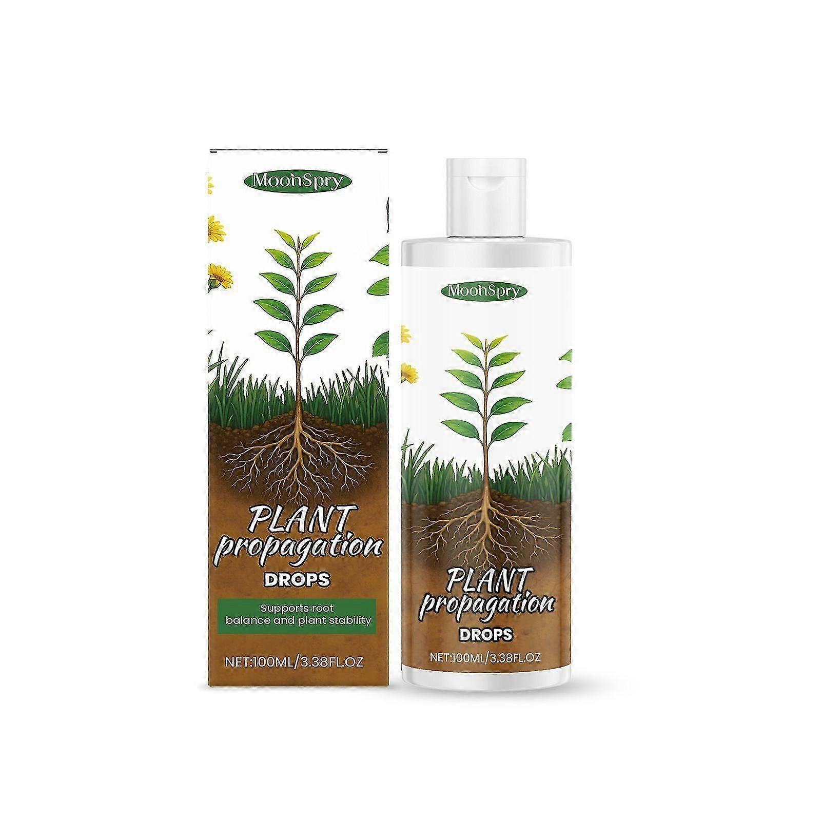 Plant Propagation Drops, Prop Solution for Healthier Roots & Recovery of Struggling Houseplants, 100 ml