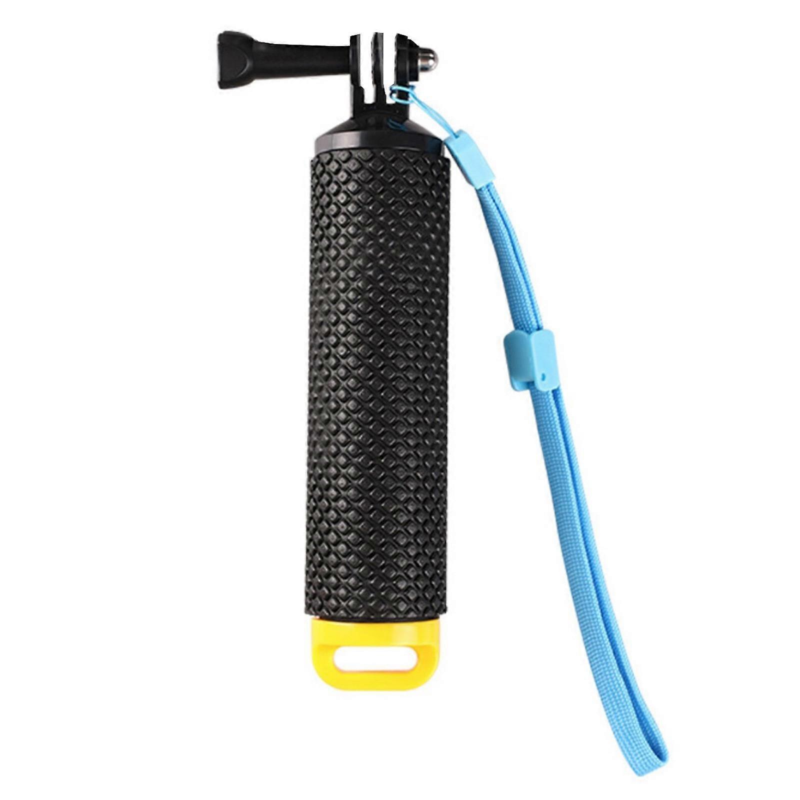 Floating Hand Grip Compatible for Action Cameras Floaty Body Grip with Easy Installation and Secure Wrist Strap Multicolor