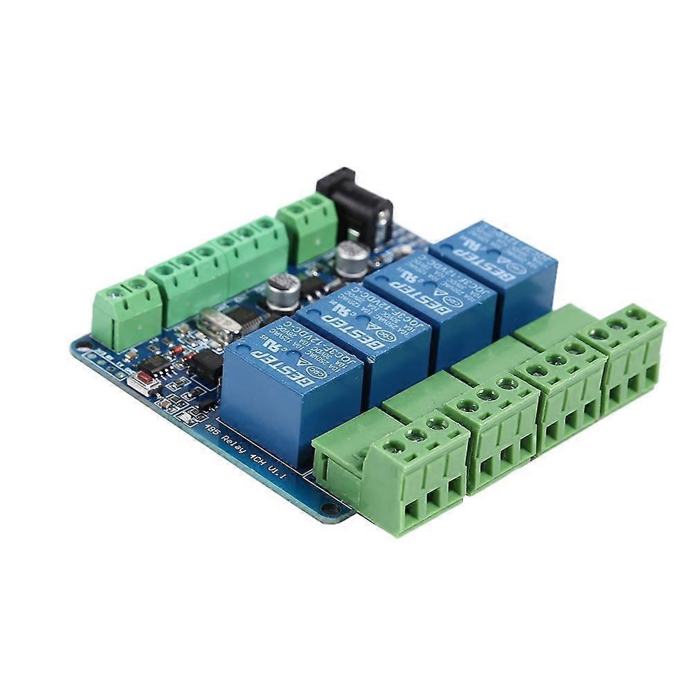 jixopn RTU Switch Quantity Input Output 4 Way into 4 Circuit Relay Output Module