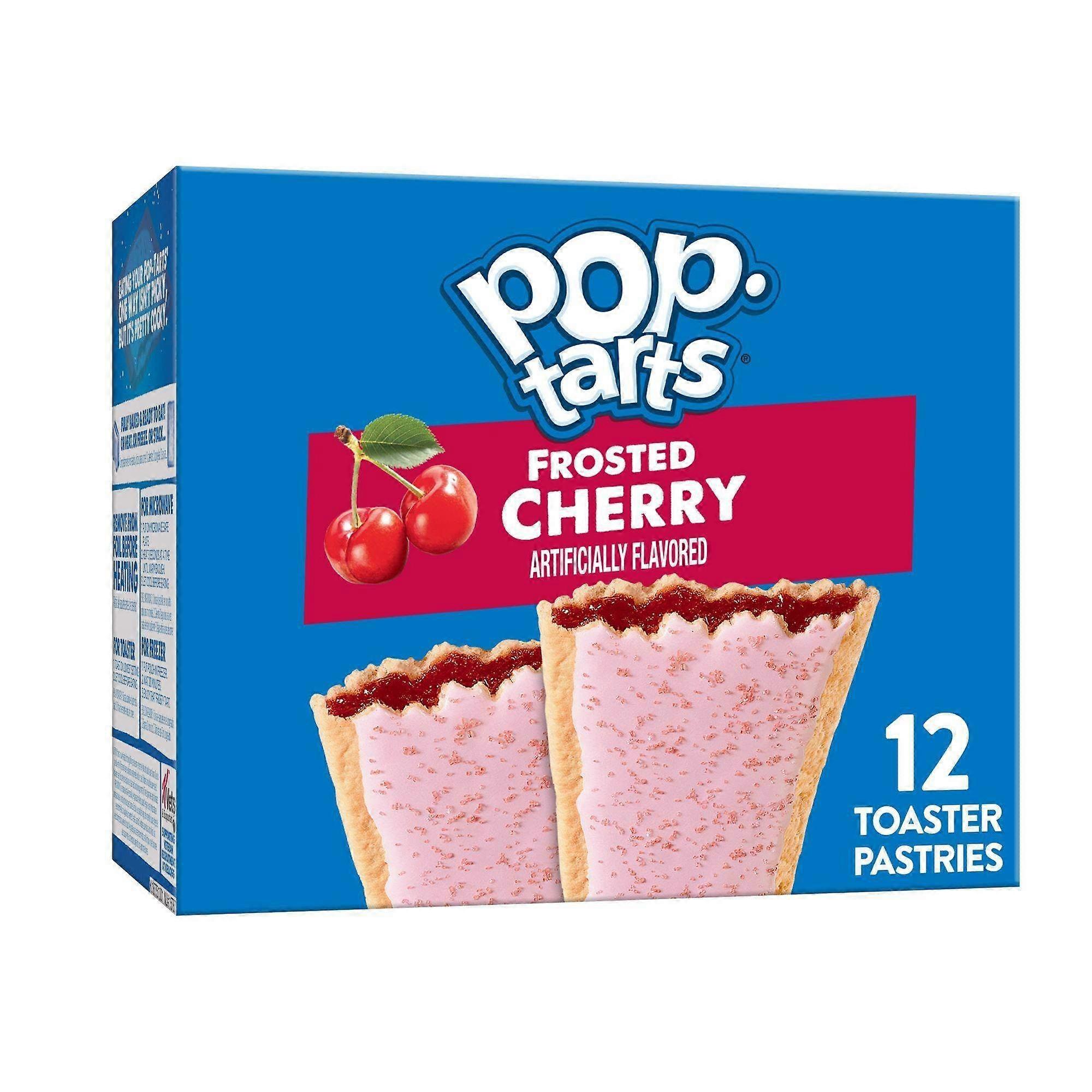 Kellogg's Pop-tarts磨砂樱桃糕点，12个