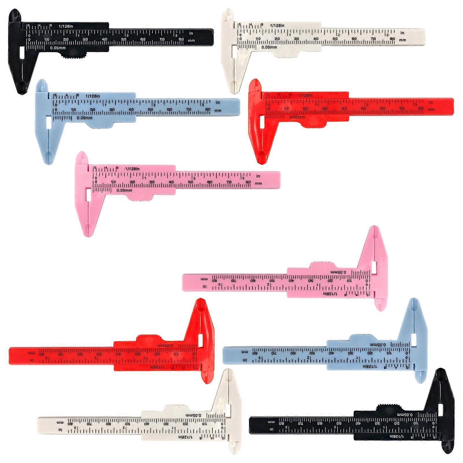 10Pcs Eyebrow Alignment Tool For Cosmetic Tattooing Artists Precise Plastic Template Set For Brow Design Practice Multicolor