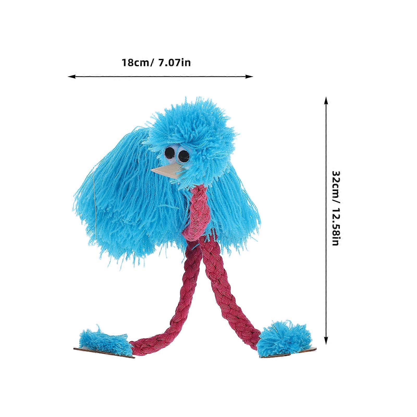Plush Animals Marionette String Puppets Toy Puppet Show Prop