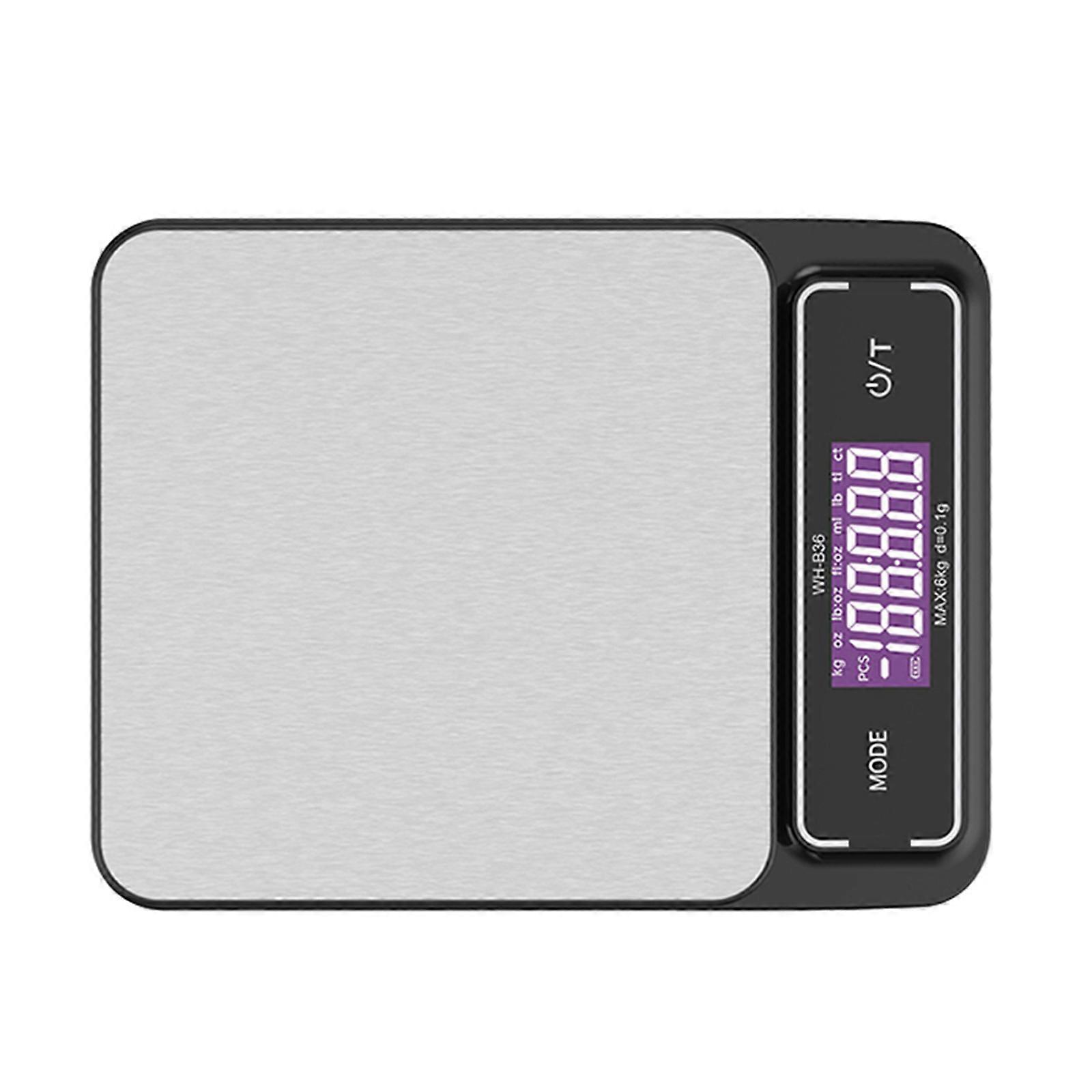 Multifunctional Scale Digital Food Scale Multi Units Waterproof Electronic Scale with LED Backlit Display Weight Scale Multicolor