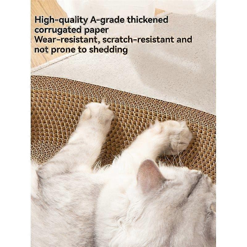 Oversized Oval & Round Cat Scratcher Bed - , Scratch- Cat Play Lounge