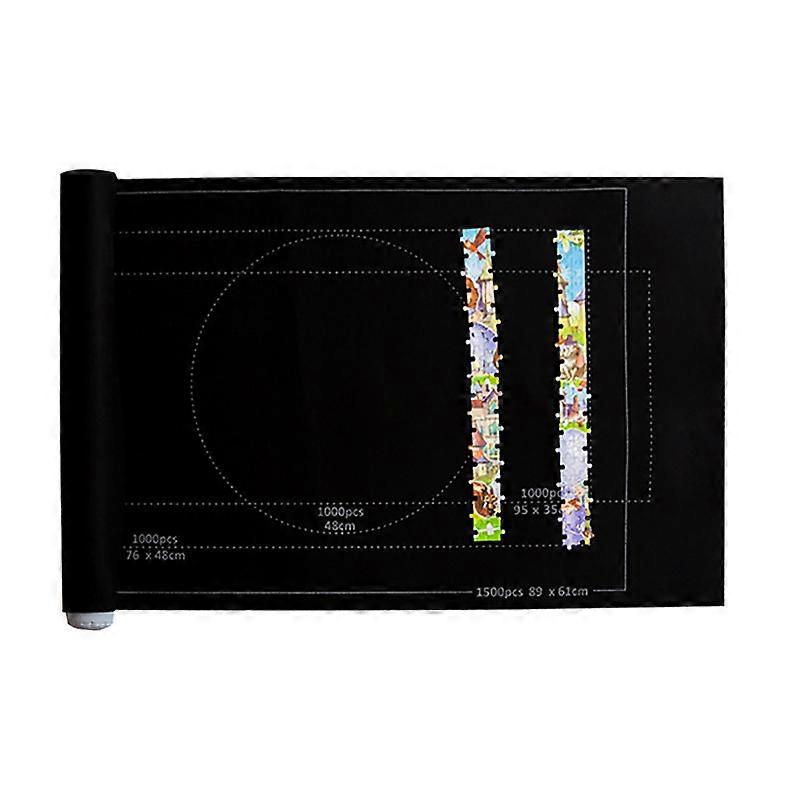 Puzzles Pad Jigsaw Roll Felt Mat Playmat Puzzles Blanket For Up To 1500 Pcs Puzzle Accessories New Portable Mat (Only Mat)