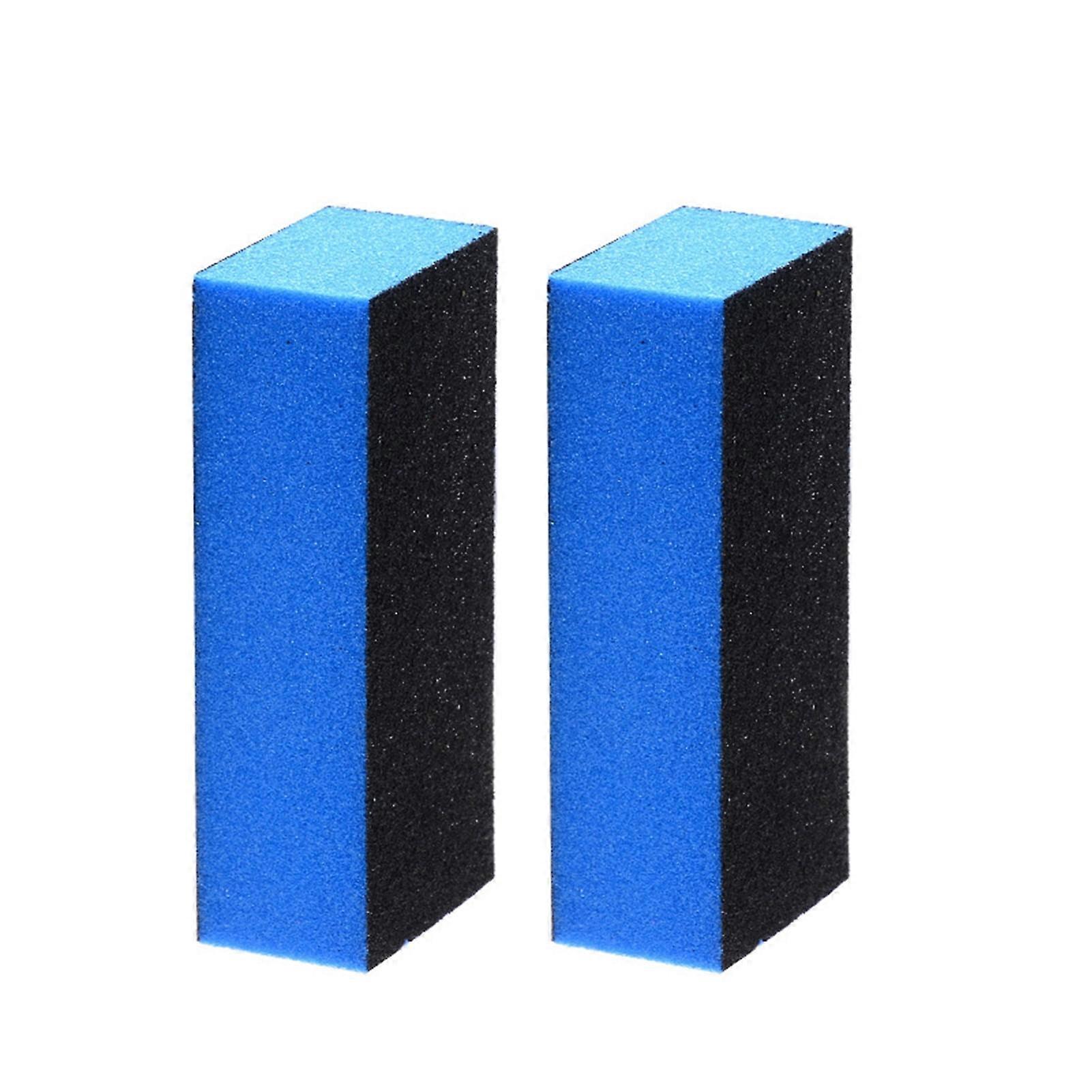 Happydeer 2Pcs/10Pcs/12Pcs Nail Polishing Block Multi-Sided Anti-Abrasion Solid Manicure Buffers File Polish Sanding Tool for Lady