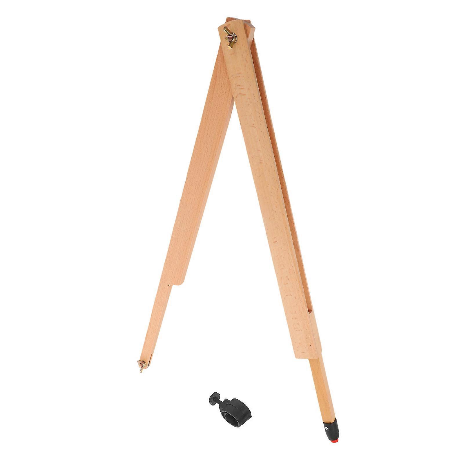 Mathematics Teaching Aids Compass Geometry Tool Circular Shape Wood Material Whiteboard Clip 1Pcs