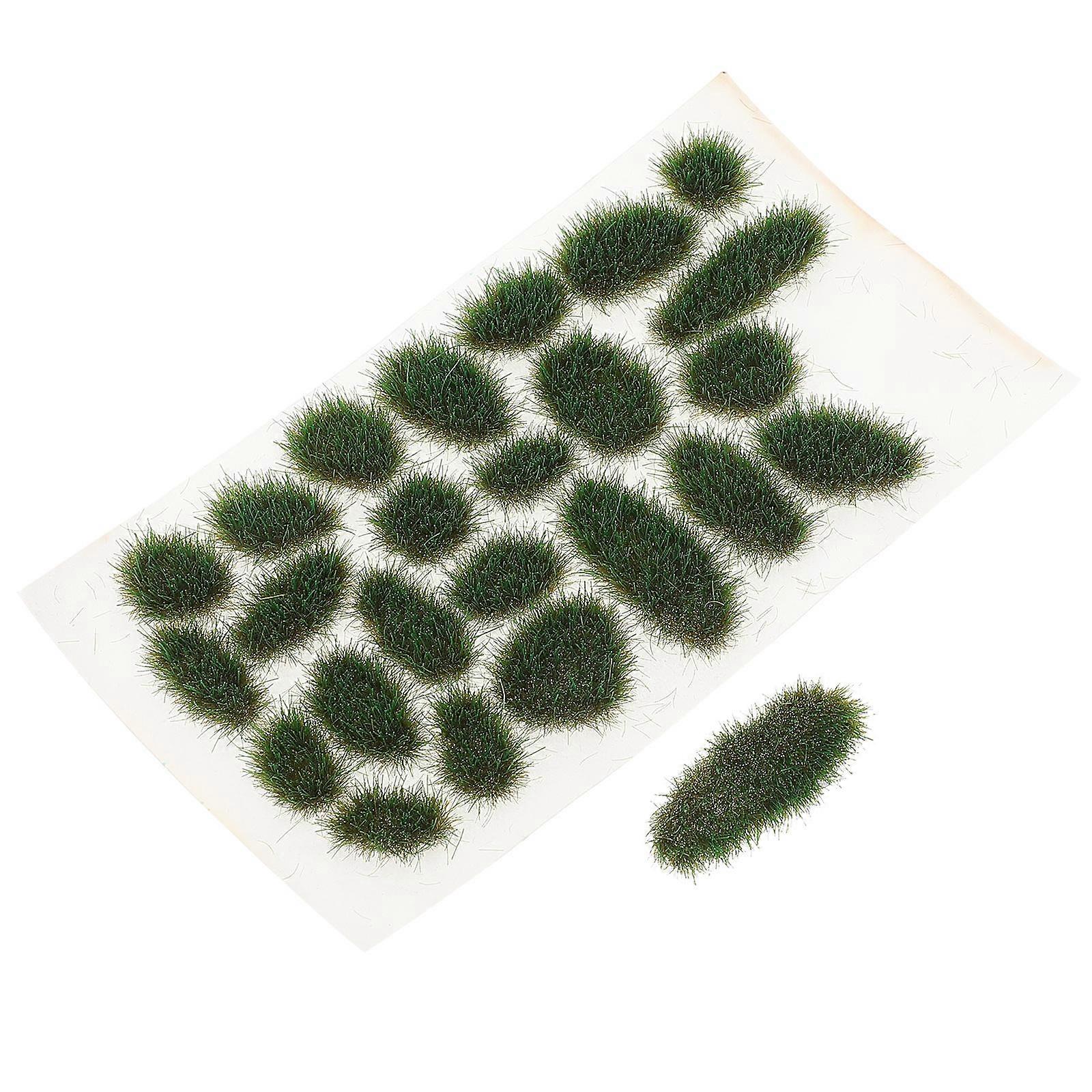Artificial Grass Cluster Model for Decor Green Plastic 1 Box
