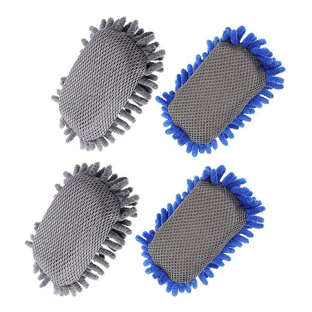 Mini Dry Erase Erasers Whiteboard Erasers For Classroom Use Assorted Color Rectangular Washable 4Pcs