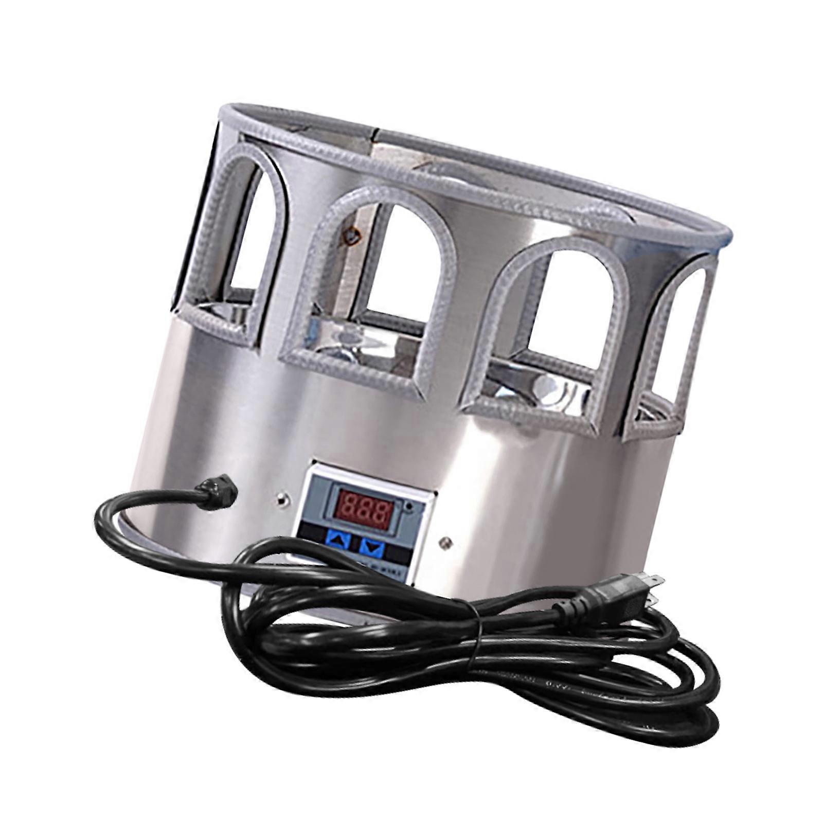Strong Heated Chicken Waterer With 9 Drinking Stations Freeze Security 32 113℉ Extent Easy Detachable Cleaning Structure Multicolor