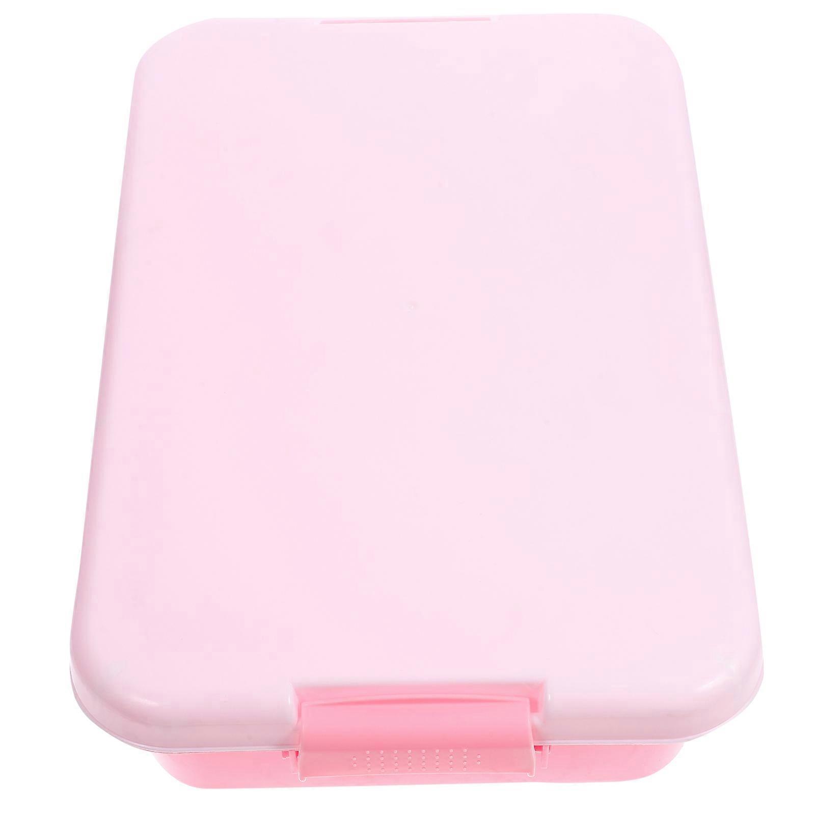 Handheld Sandbox Sand Tray with Lid Portable Sandbox Kids Toy Storage Box